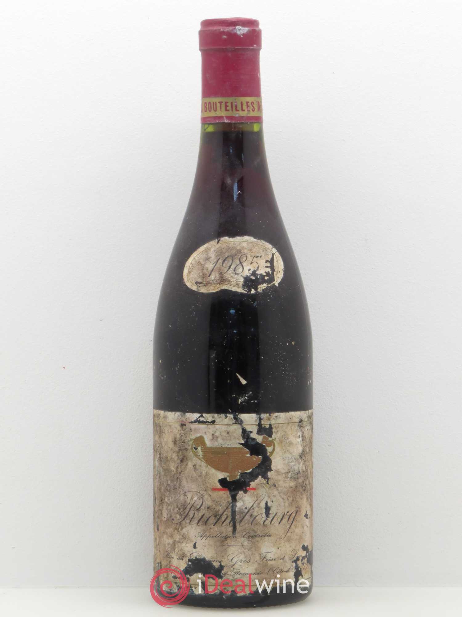 Richebourg Grand Cru Gros Frère & Soeur 1985 - Lot de 1 bouteille - 0