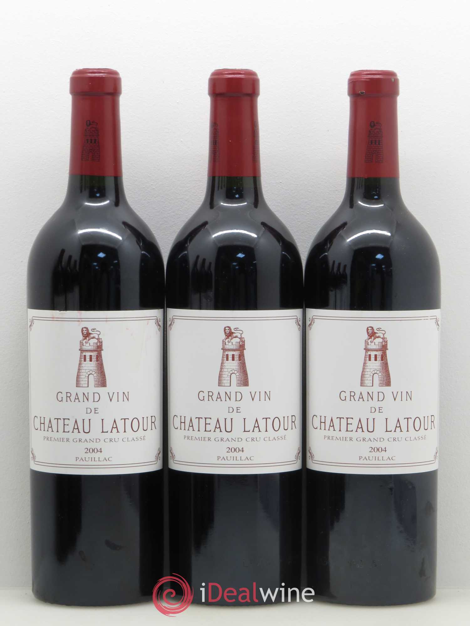 Château Latour 1er Grand Cru Classé 2004 - Lot de 6 bouteilles - 1
