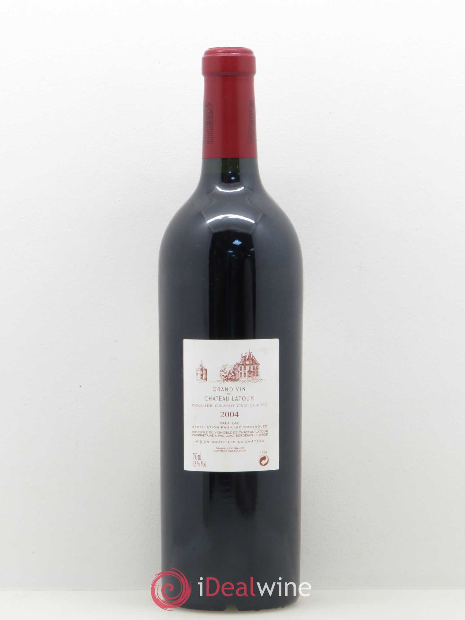 Château Latour 1er Grand Cru Classé 2004 - Lot de 1 bouteille - 1