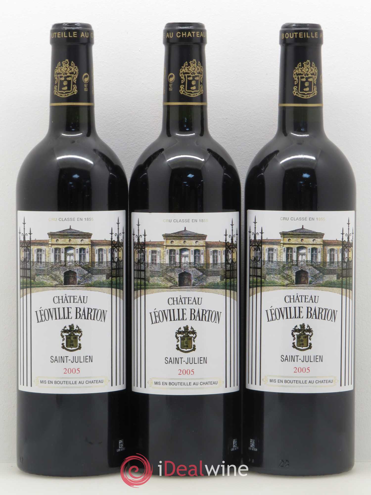 Château Léoville Barton 2ème Grand Cru Classé 2005 - Lot de 6 bouteilles - 2