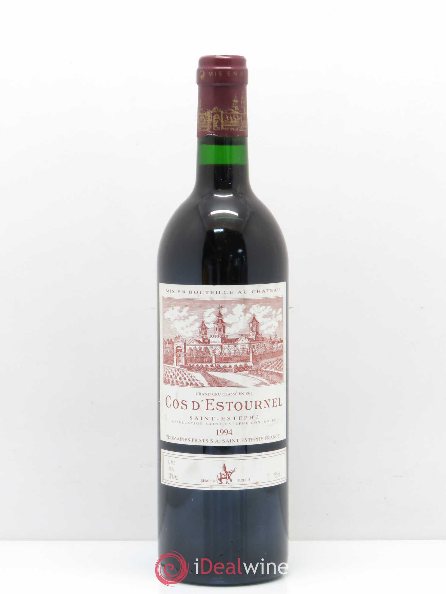 Cos d'Estournel 2ème Grand Cru Classé 1994 - Lot de 1 bouteille - 0