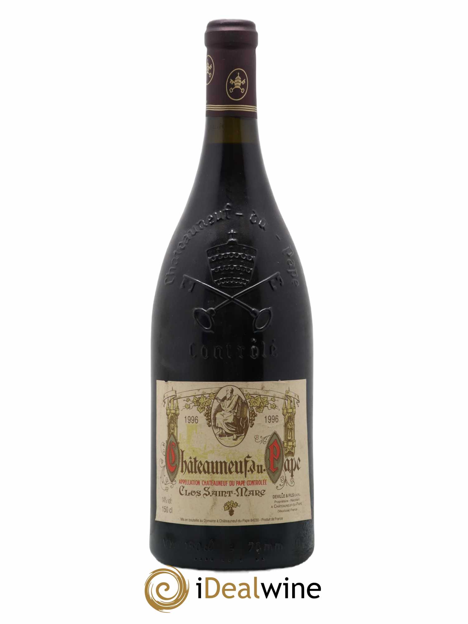 Châteauneuf-du-Pape Clos Saint-Marc 1996 - Lot de 1 magnum - 0