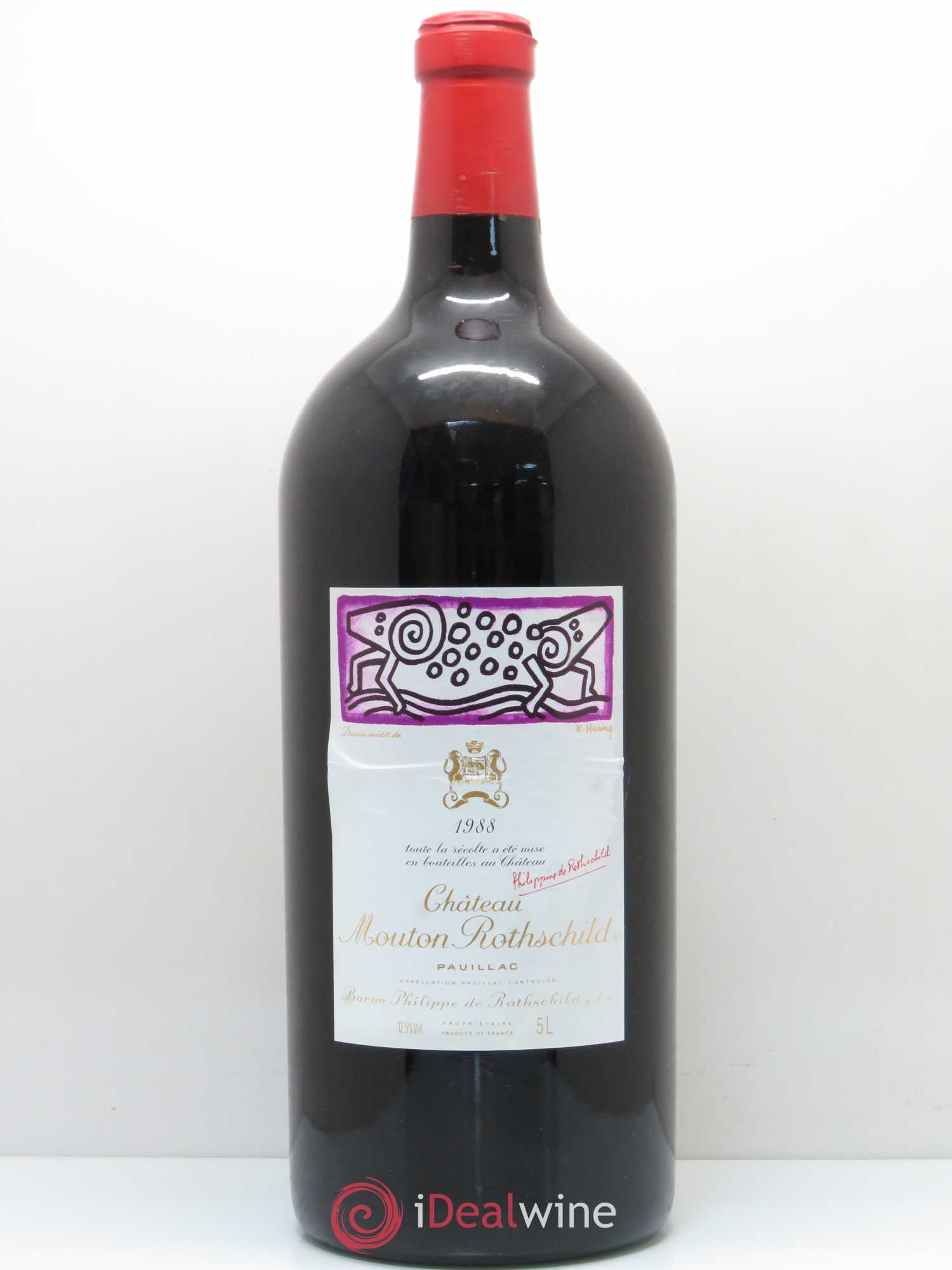 Château Mouton Rothschild 1er Grand Cru Classé 1988 - Lot de 1 jeroboam - 0