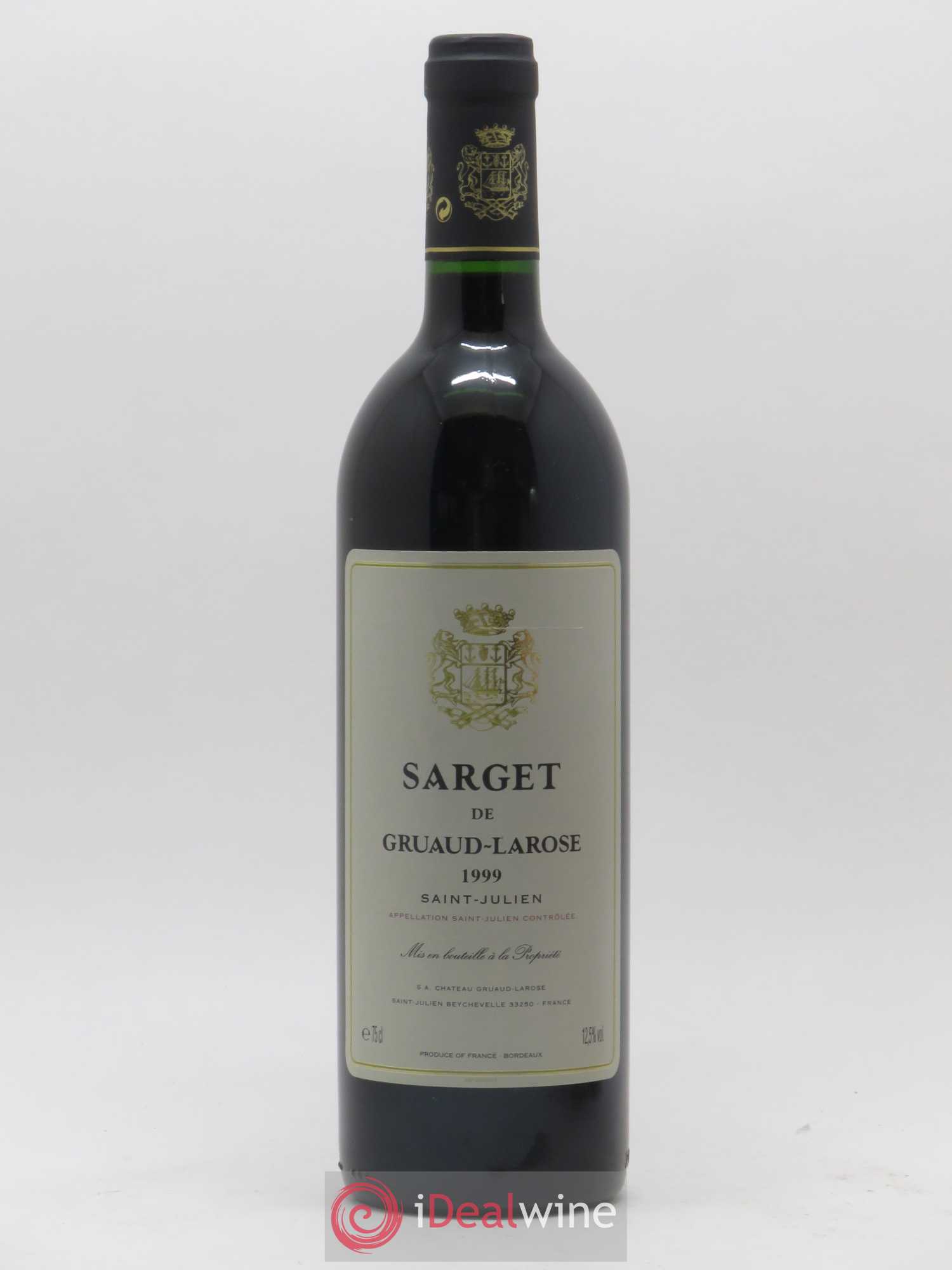 Sarget de Gruaud Larose Second Vin 1999 - Lot de 1 bouteille - 0