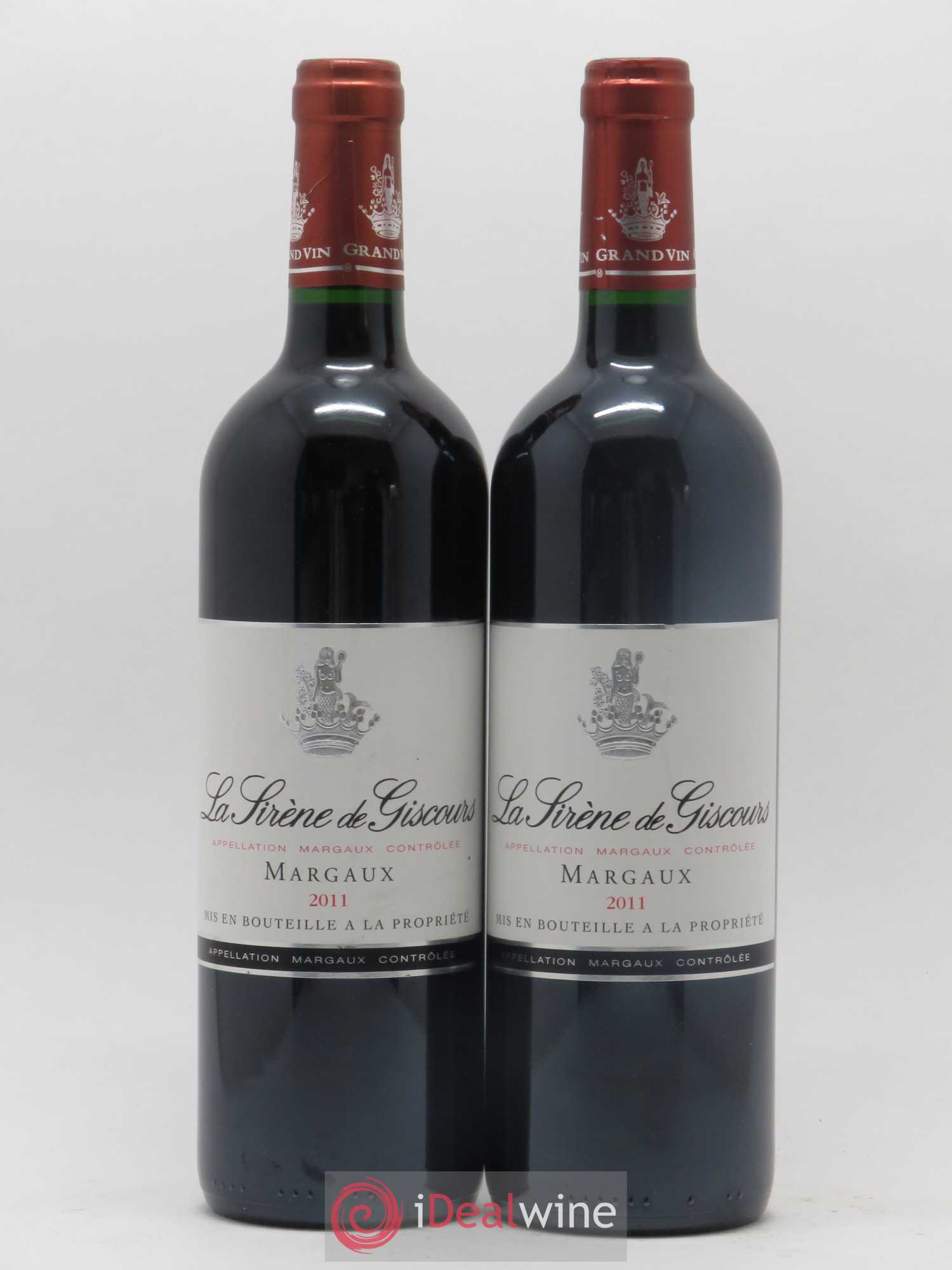 La Sirène de Giscours 2011 - Lot de 2 bouteilles - 0