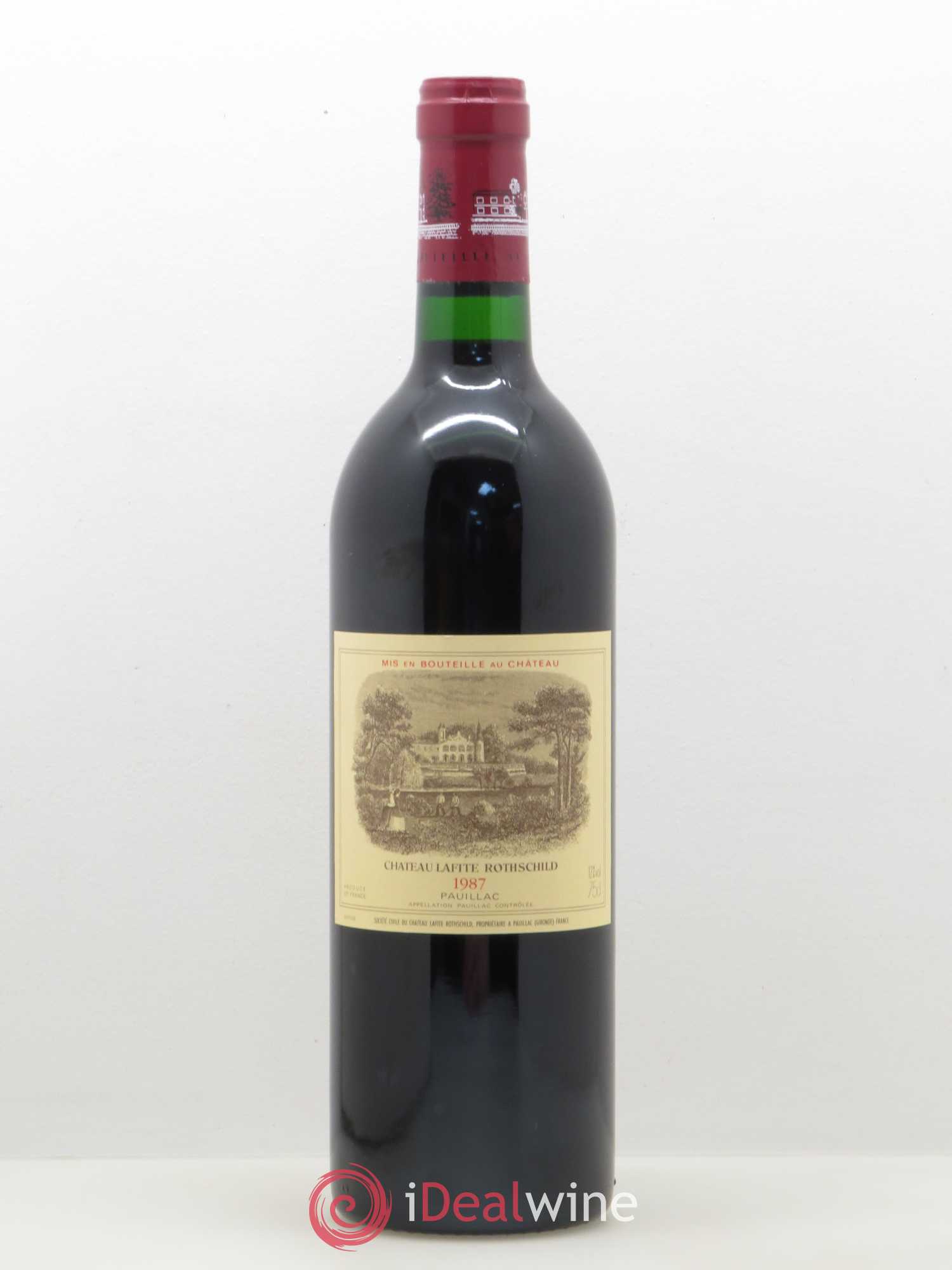 Château Lafite Rothschild 1er Grand Cru Classé 1987 - Lot de 1 bouteille - 0