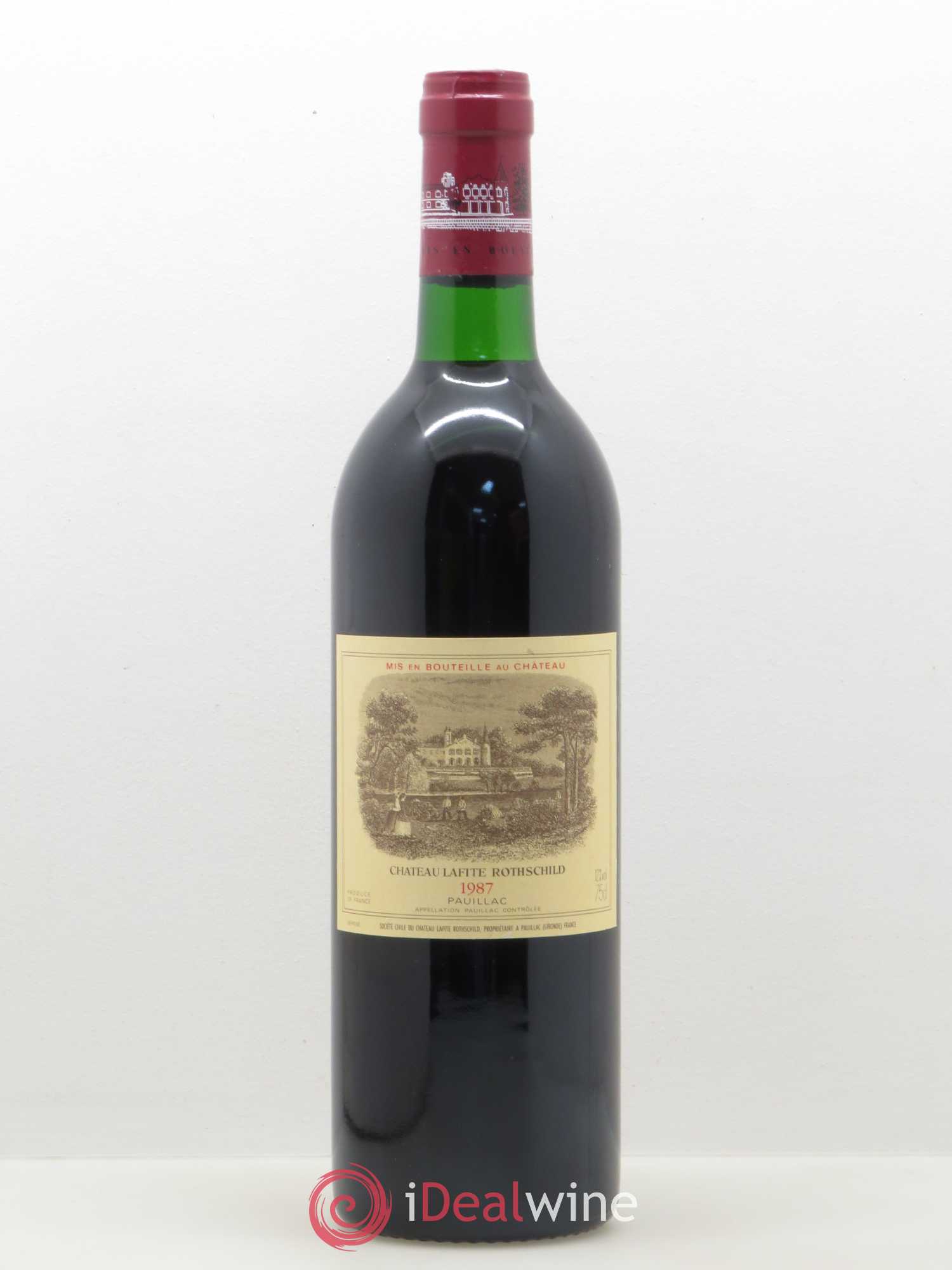 Château Lafite Rothschild 1er Grand Cru Classé 1987 - Lot de 1 bouteille - 0