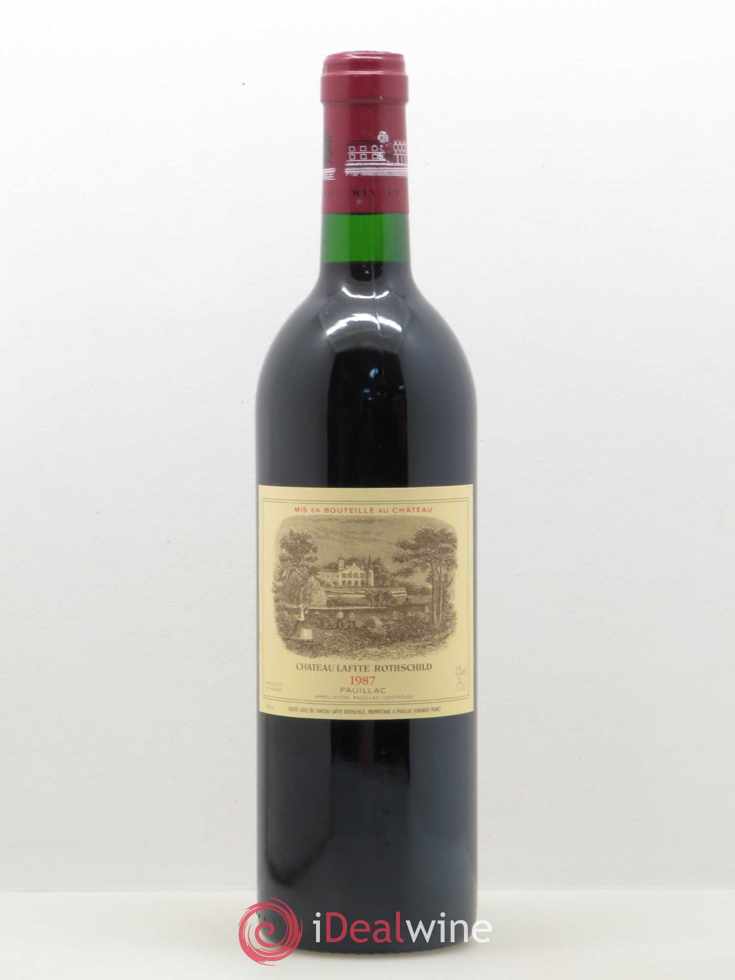 Château Lafite Rothschild 1er Grand Cru Classé 1987 - Lot de 1 bouteille - 0