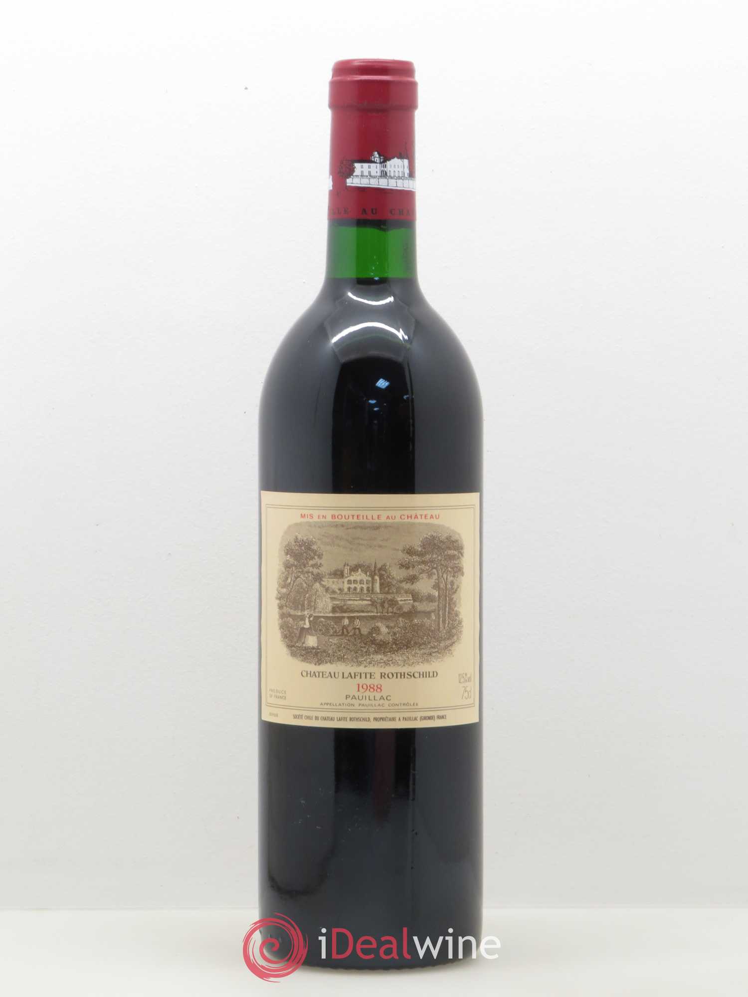 Château Lafite Rothschild 1er Grand Cru Classé 1988 - Lot de 1 bouteille - 0