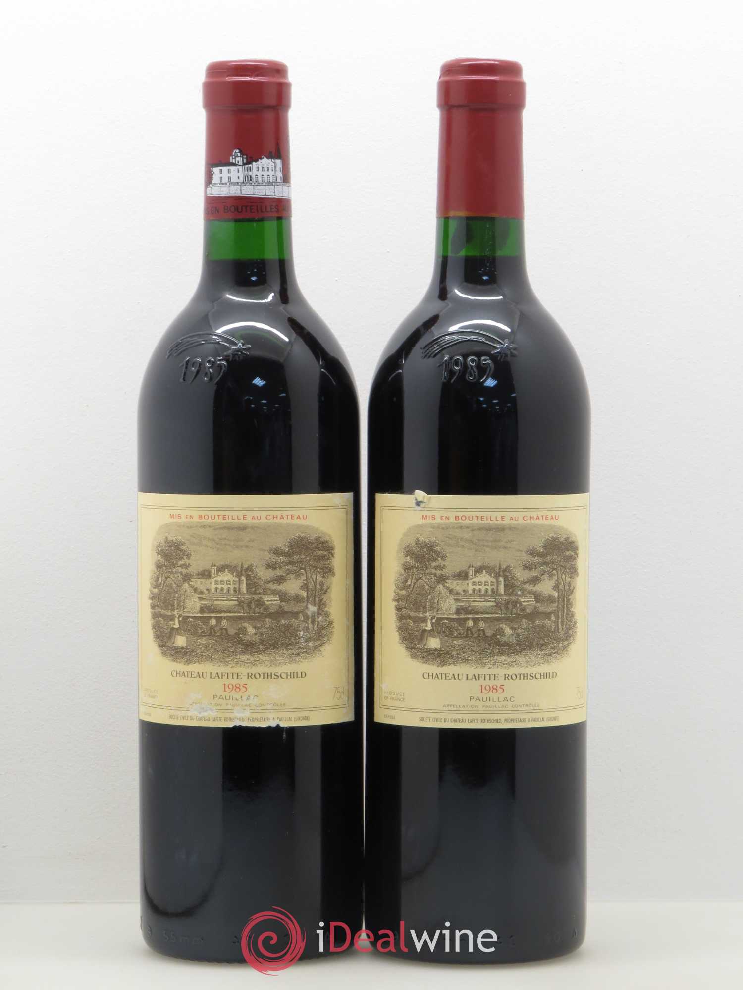 Château Lafite Rothschild 1er Grand Cru Classé 1985 - Lot de 2 bouteilles - 0