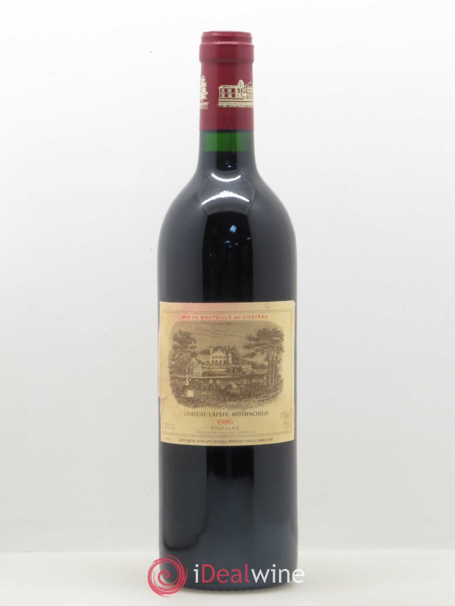 Château Lafite Rothschild 1er Grand Cru Classé 1986 - Lot de 1 bouteille - 0