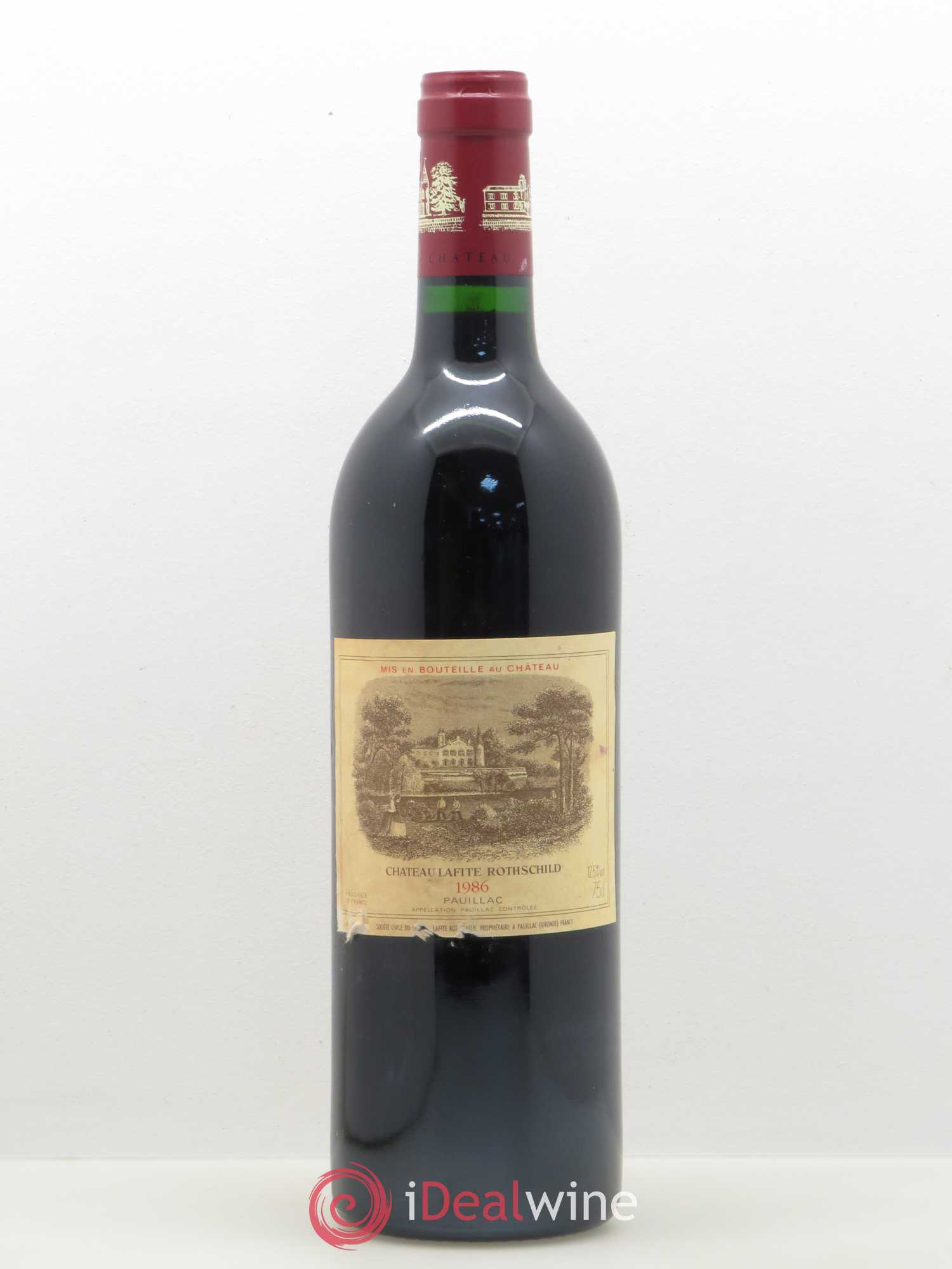Château Lafite Rothschild 1er Grand Cru Classé (sans prix de réserve) 1986 - Lot de 1 bouteille - 0