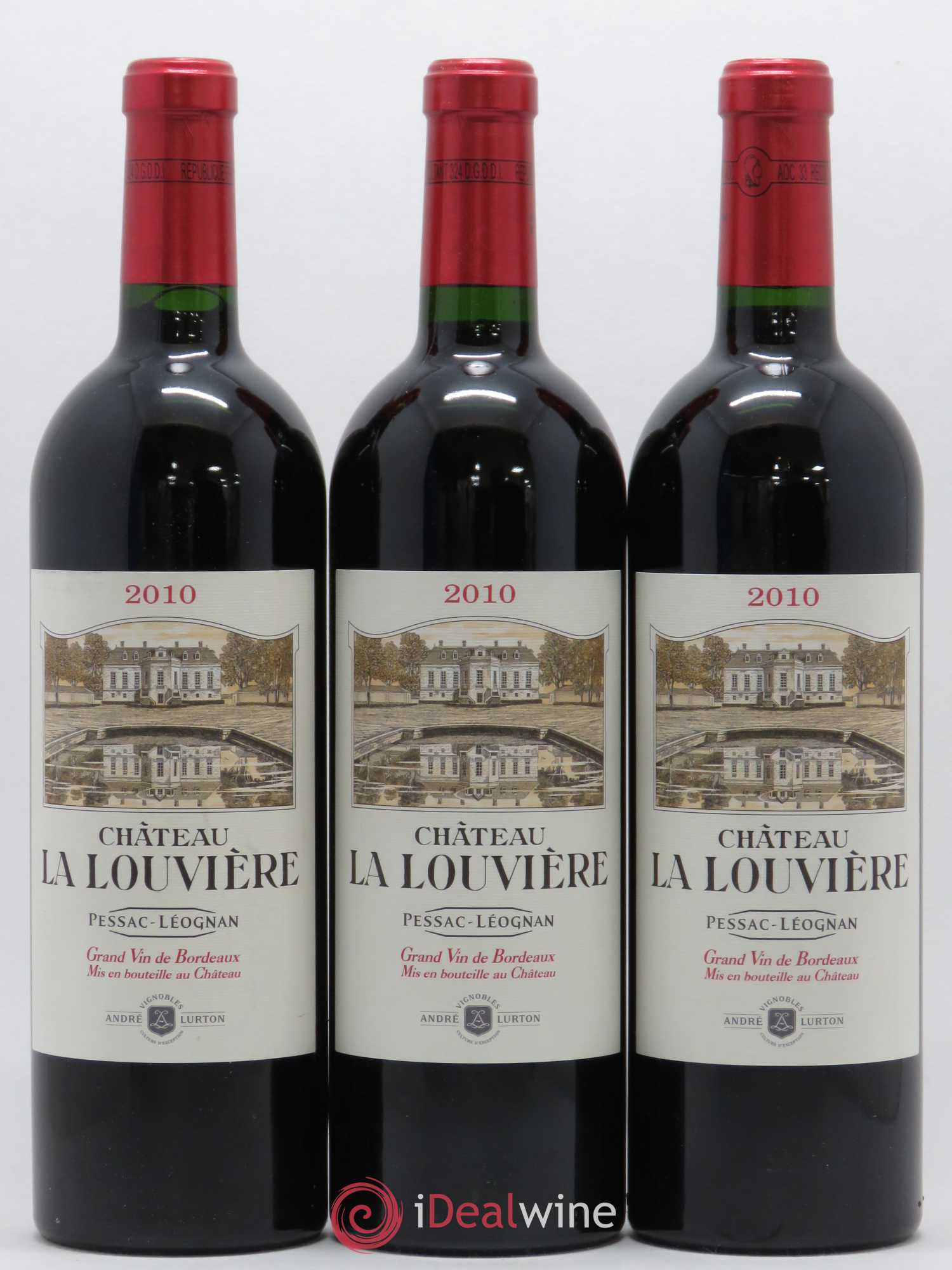 Château la Louvière 2010 - Lot de 6 bouteilles - 2