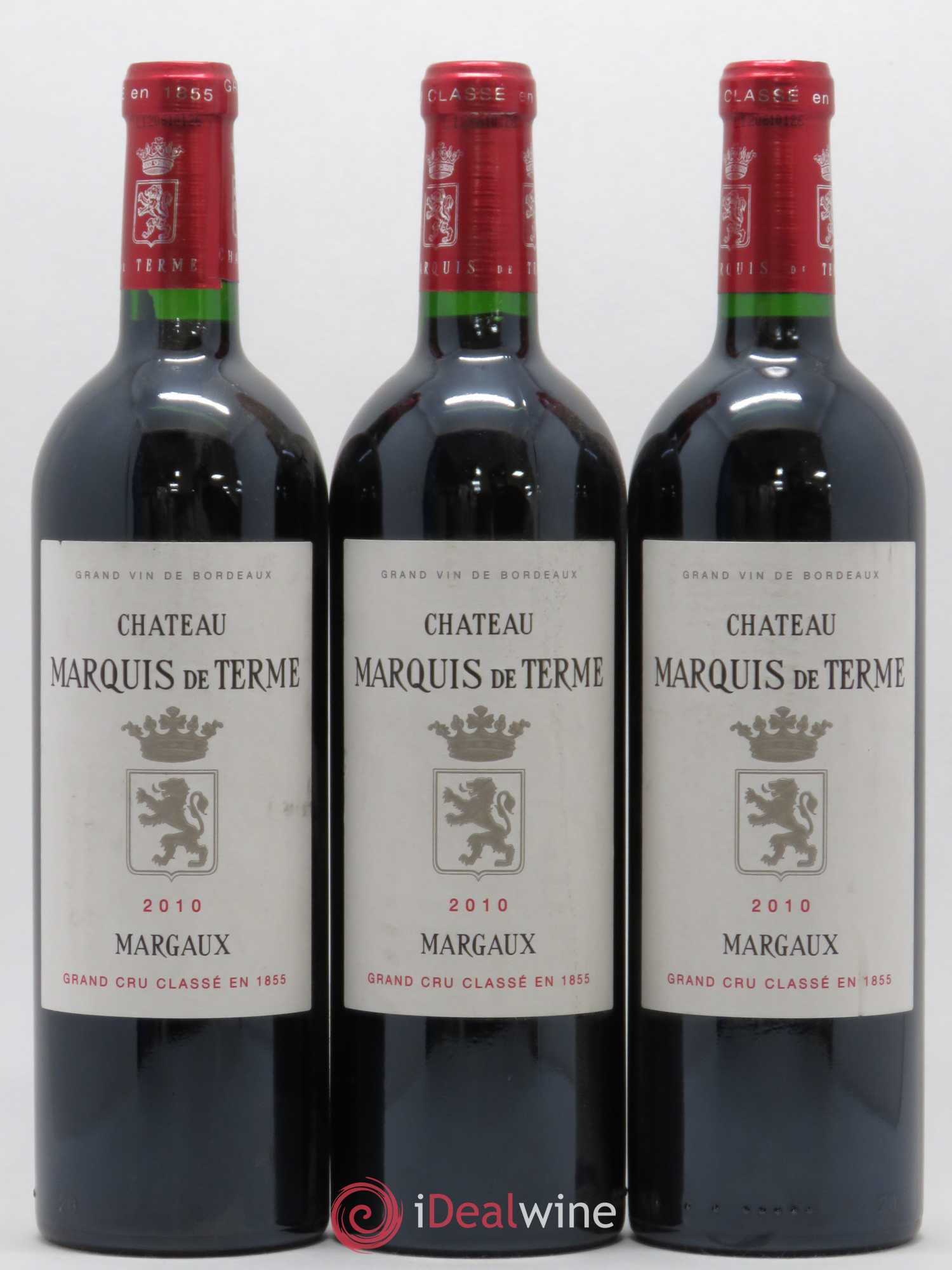 Château Marquis de Terme 4ème Grand Cru Classé 2010 - Lot de 6 bouteilles - 2