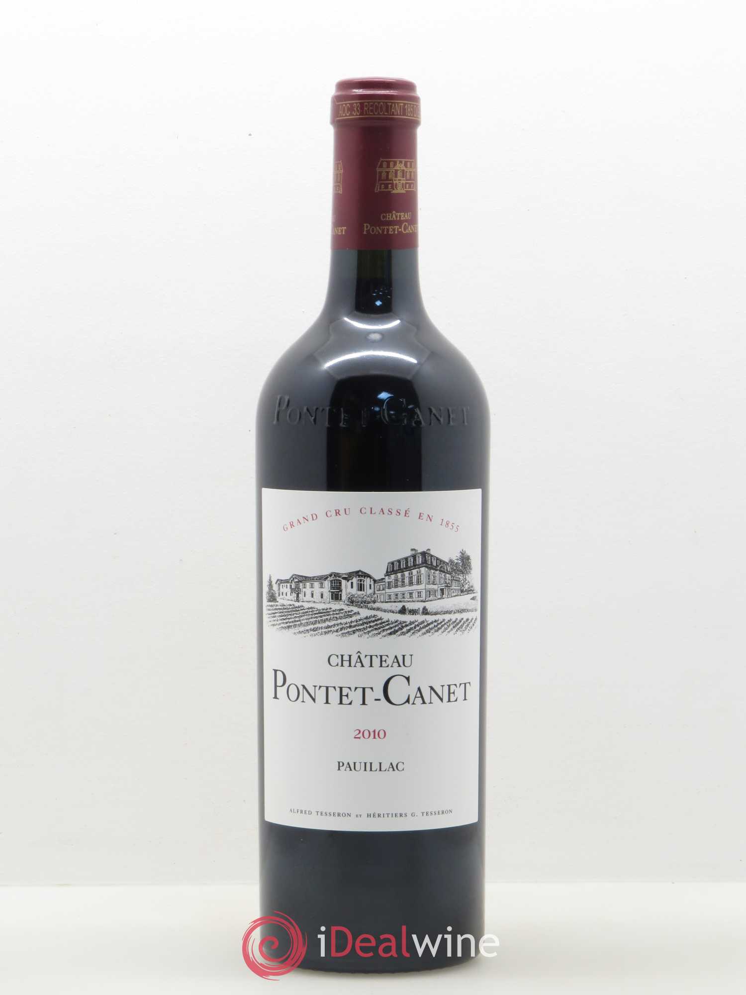 Château Pontet Canet 5ème Grand Cru Classé 2010 - Lot de 1 bouteille - 0