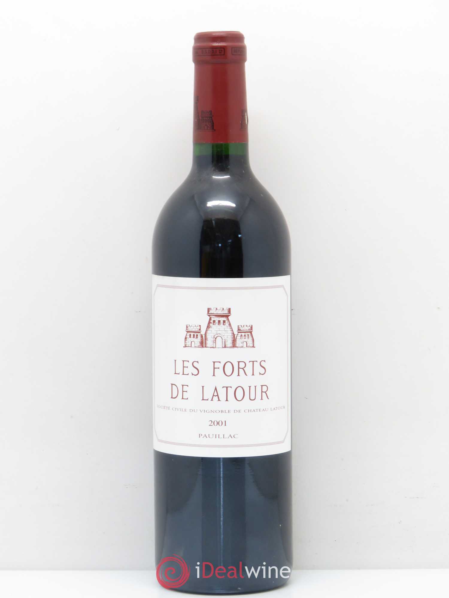 Les Forts de Latour Second Vin 2001 - Lot de 1 bouteille - 0