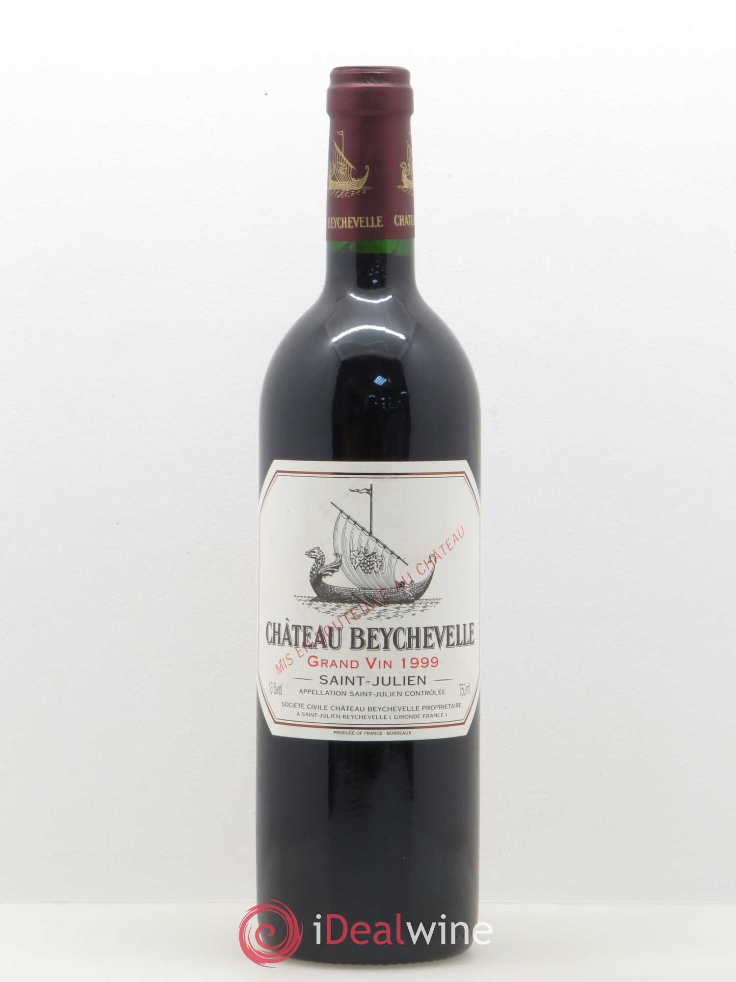 Château Beychevelle 4ème Grand Cru Classé 1999 - Lot de 1 bouteille - 0