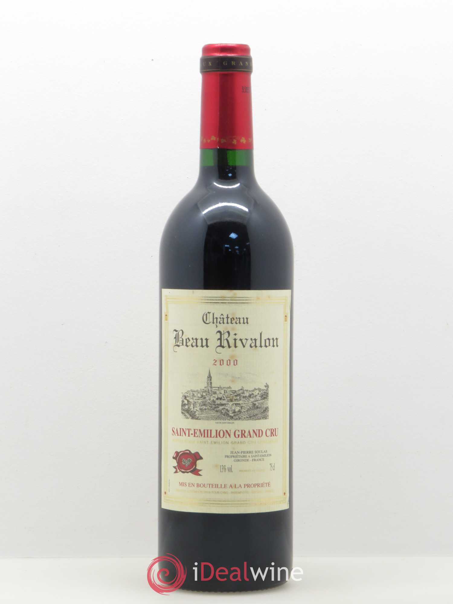 Saint-Émilion Chateau Beau rivalon 2000 - Posten von 1 Flasche - 0