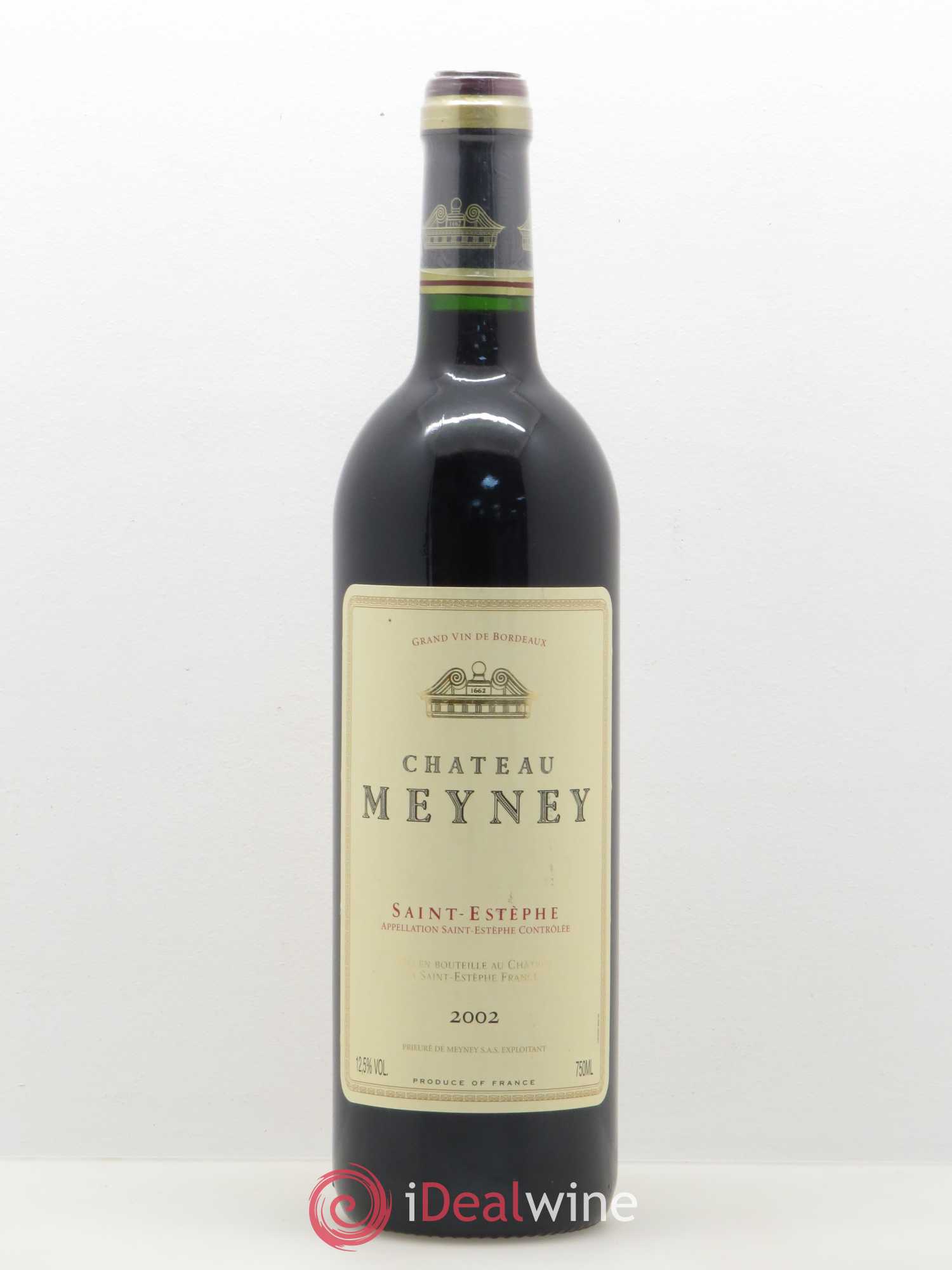 Château Meyney 2002 - Lot de 1 bouteille - 0