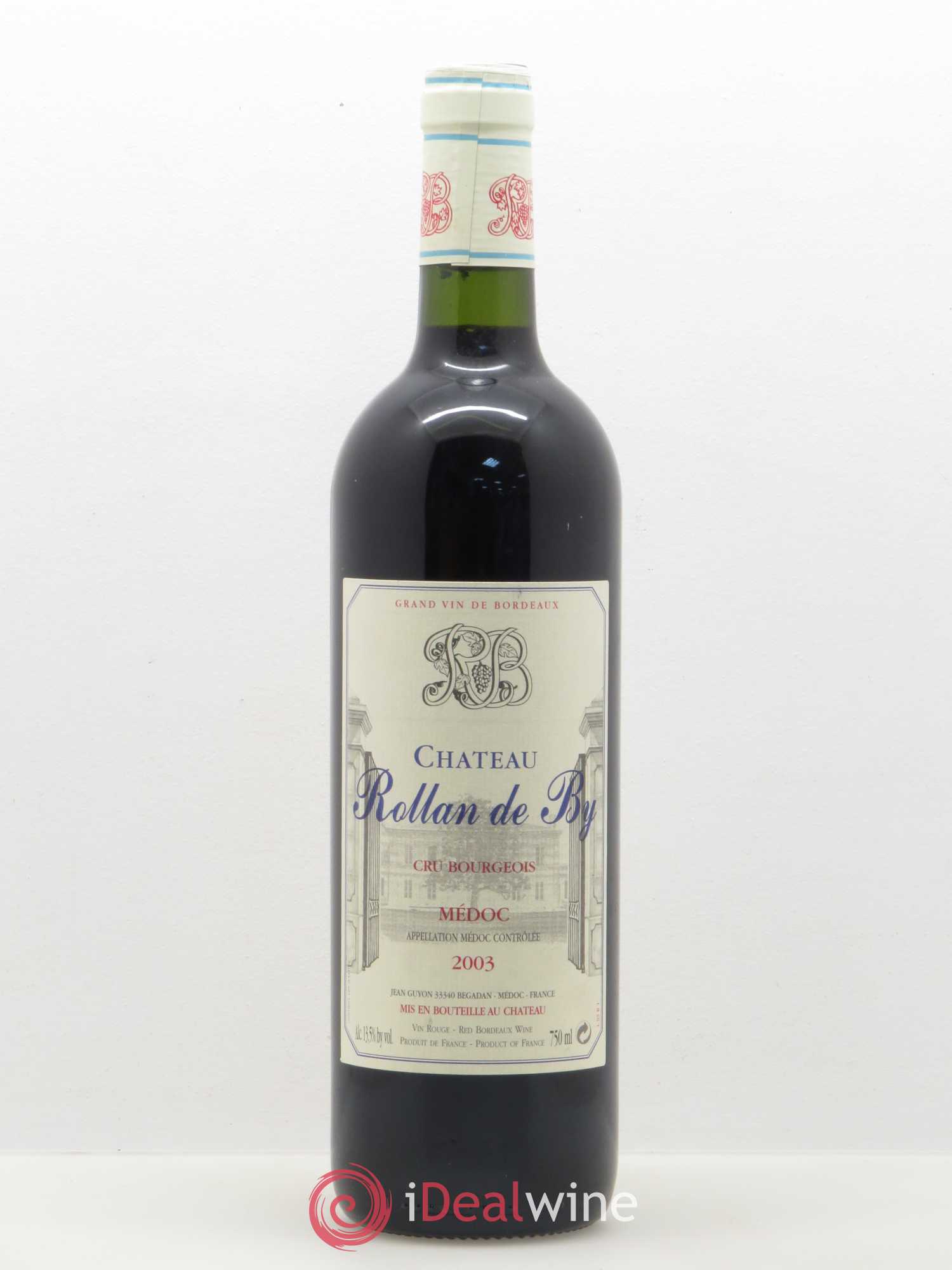 Château Rollan de By Cru Bourgeois 2003 - Lot of 1 bottle - 0