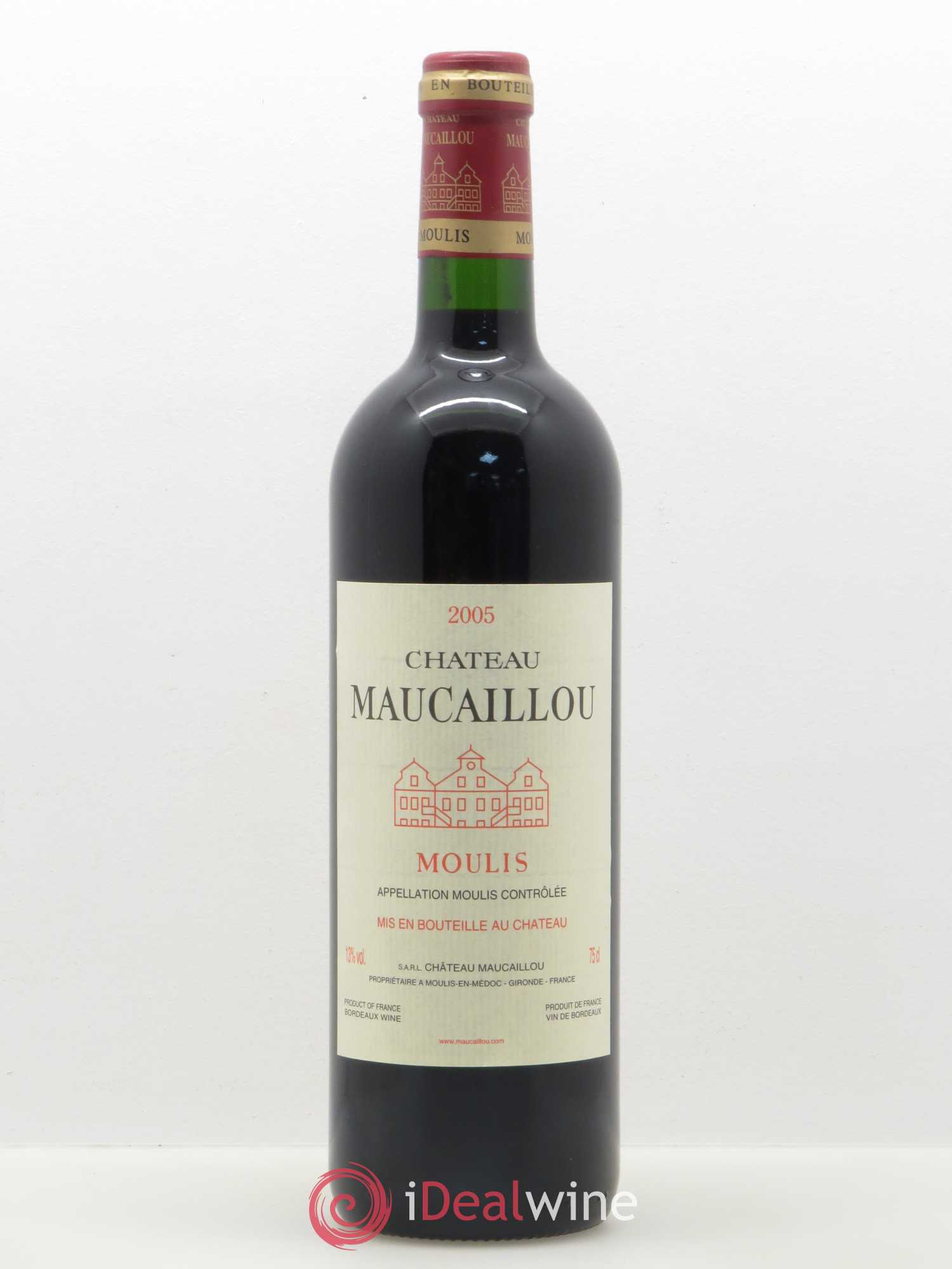 Château Maucaillou 2005 - Lot de 1 bouteille - 0