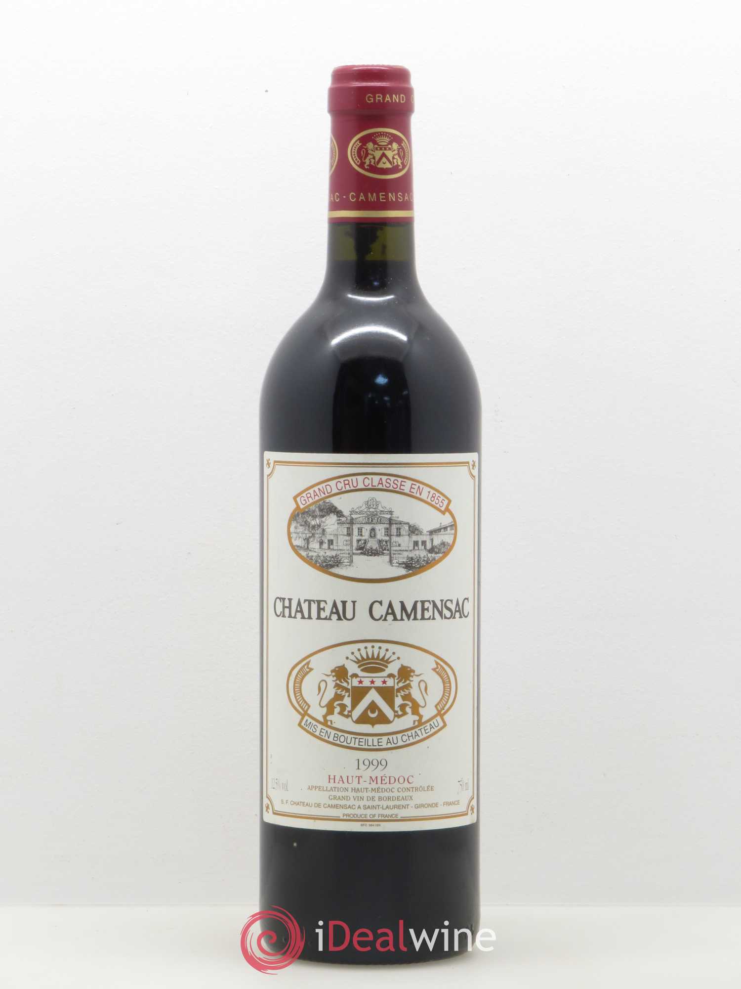 Château Camensac 5ème Grand Cru Classé 1999 - Lot de 1 bouteille - 0