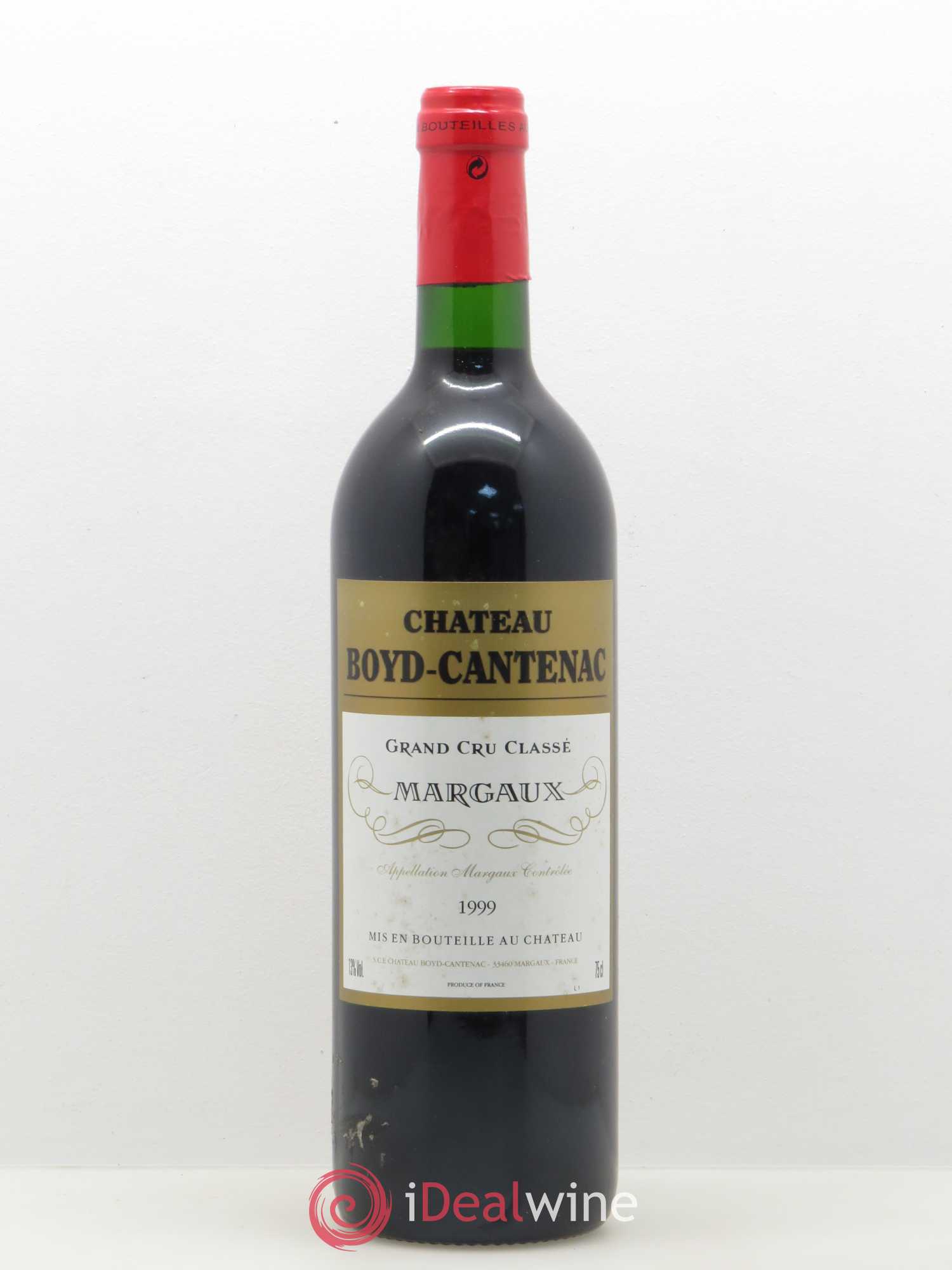 Château Boyd Cantenac 3ème Grand Cru Classé 1999 - Lot de 1 bouteille - 0