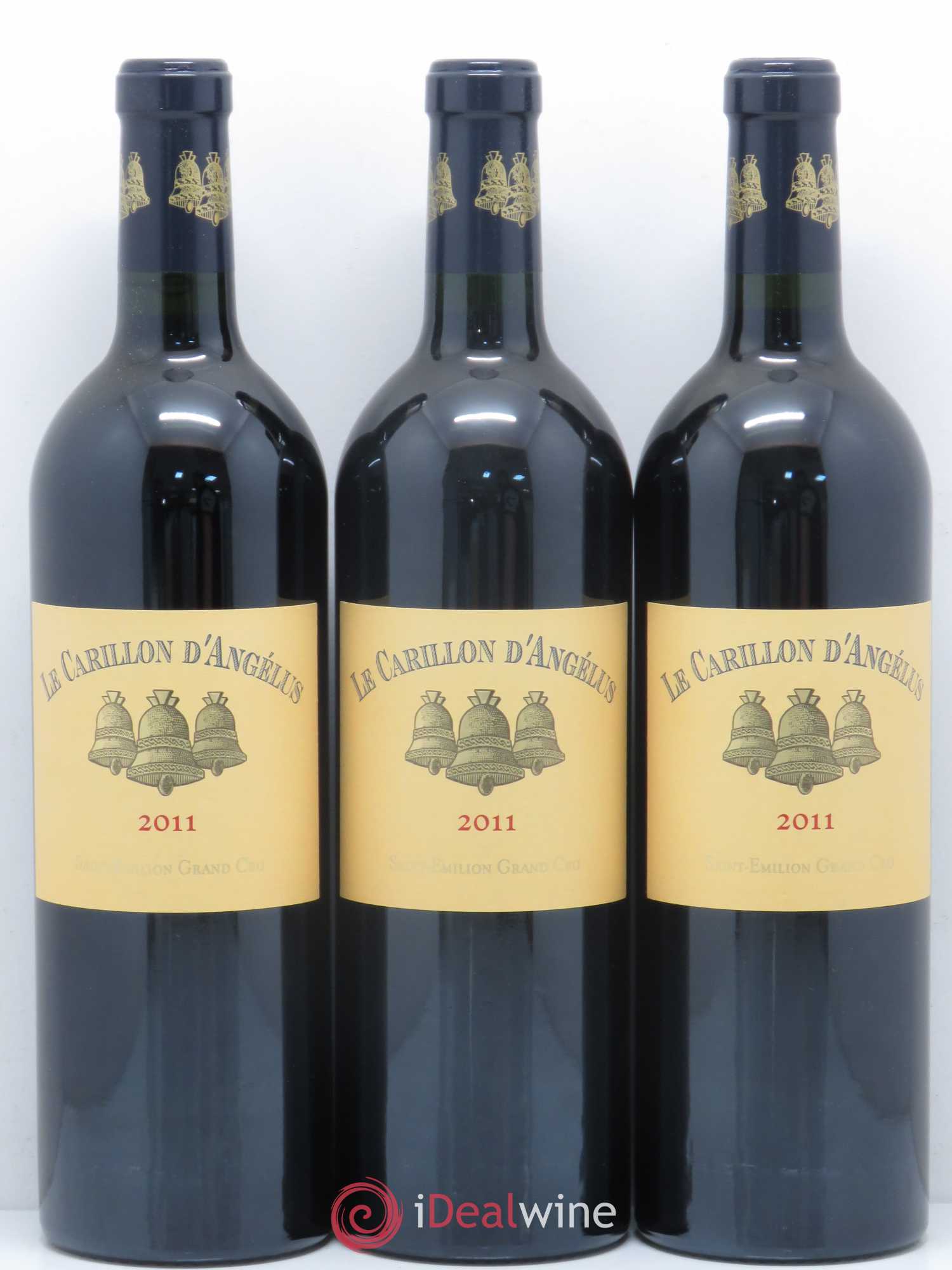 Le Carillon de l'Angélus Second Vin 2011 - Lot de 3 bouteilles - 0