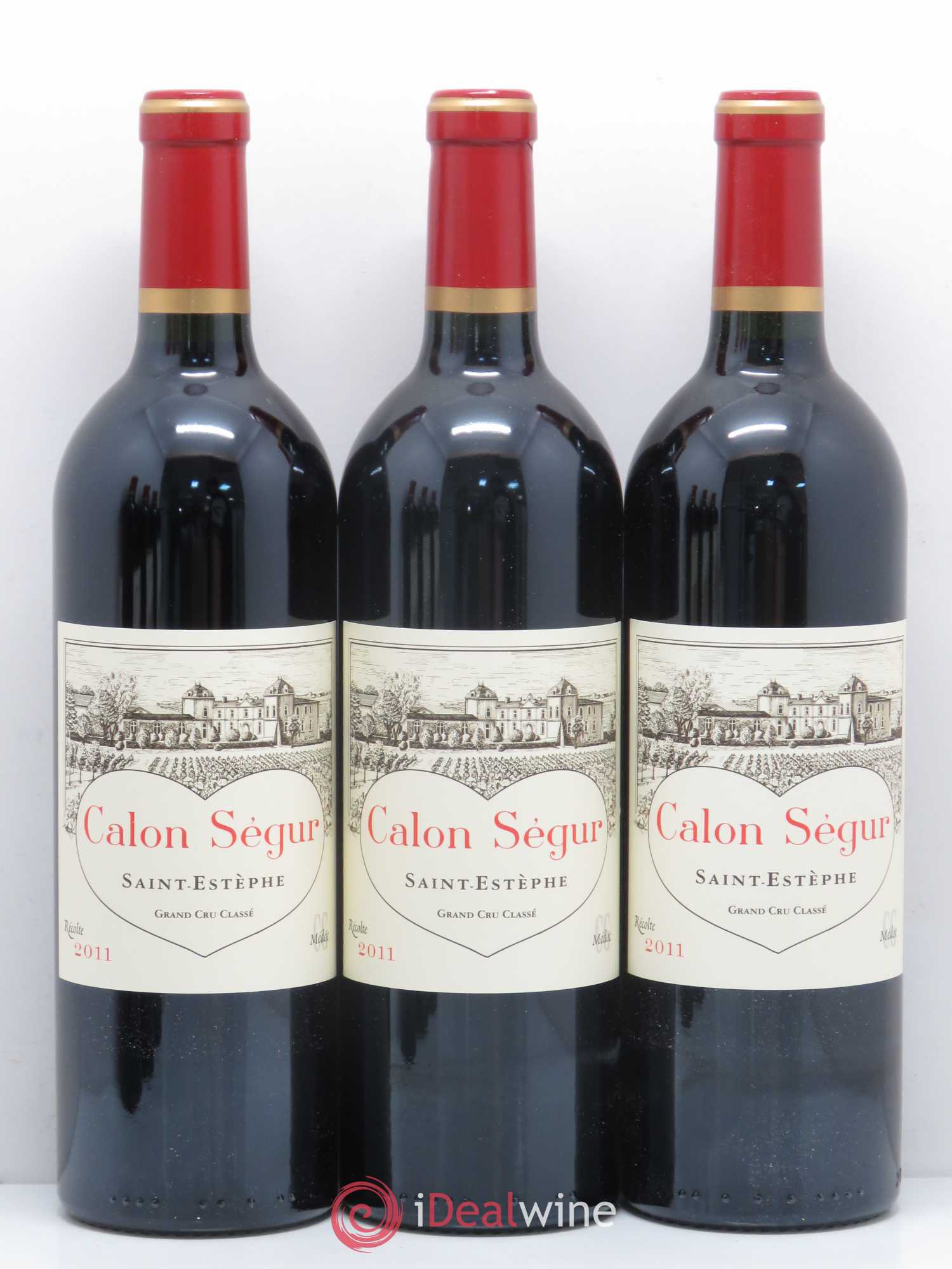 Château Calon Ségur 3ème Grand Cru Classé 2011 - Lot de 6 bouteilles - 1