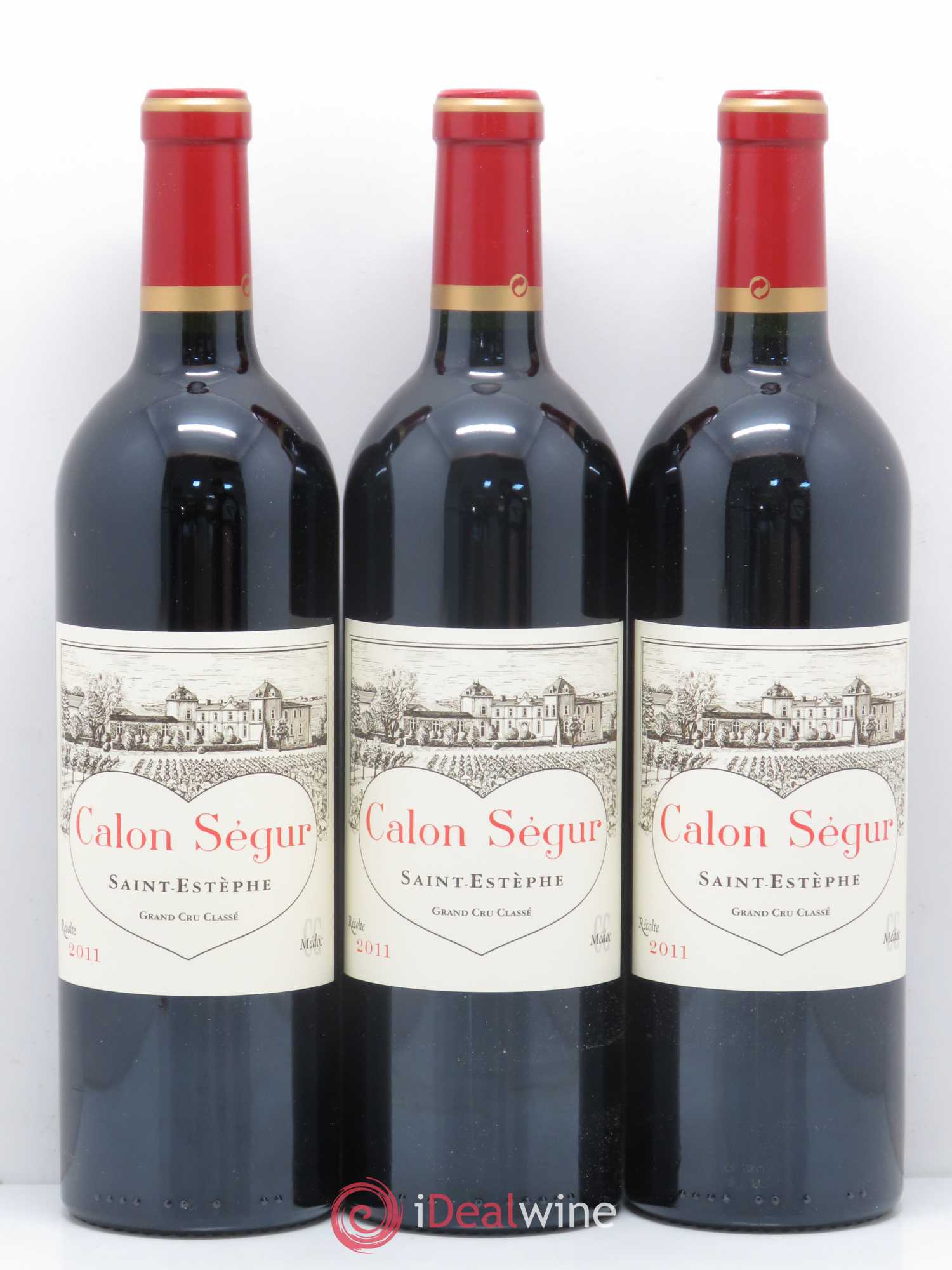 Château Calon Ségur 3ème Grand Cru Classé 2011 - Lot de 6 bouteilles - 2