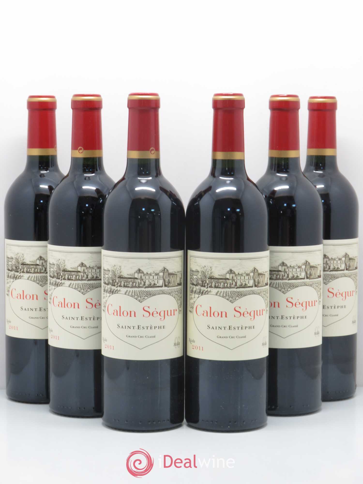 Château Calon Ségur 3ème Grand Cru Classé 2011 - Lot de 6 bouteilles - 0