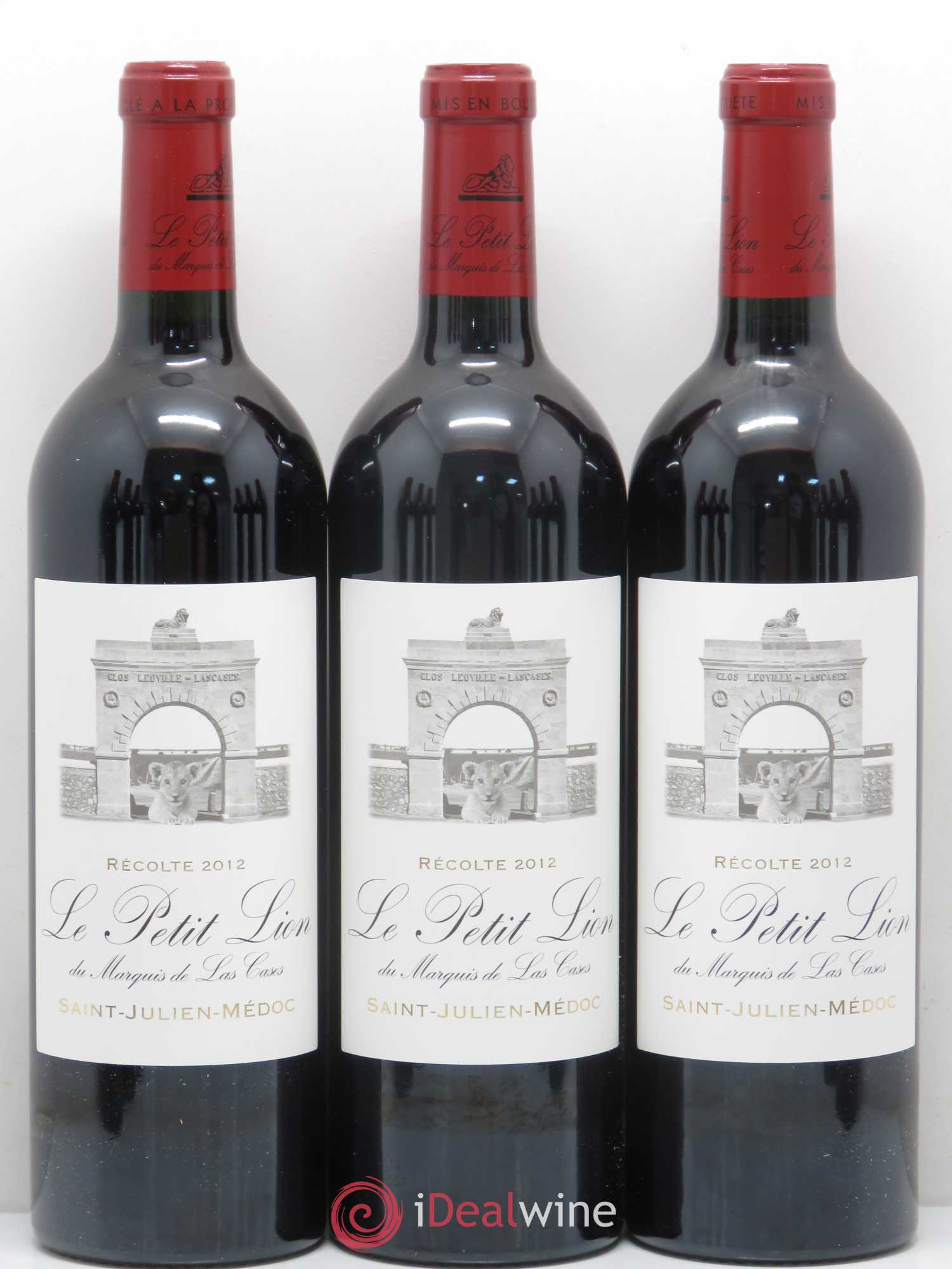 Le Petit Lion du Marquis de Las Cases Second Vin 2012 - Lotto di 12 bottiglie - 2