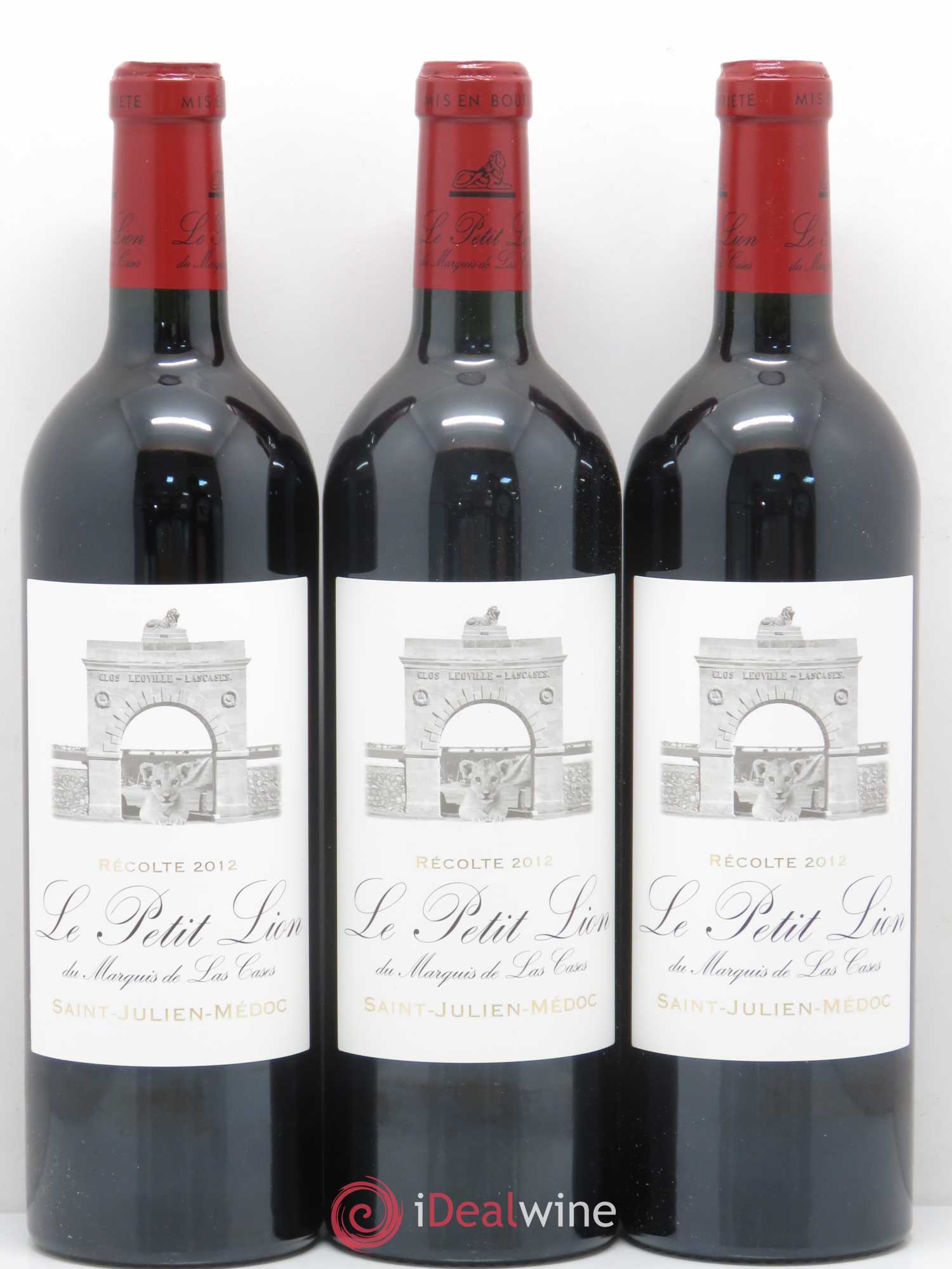 Le Petit Lion du Marquis de Las Cases Second Vin 2012 - Lotto di 12 bottiglie - 4