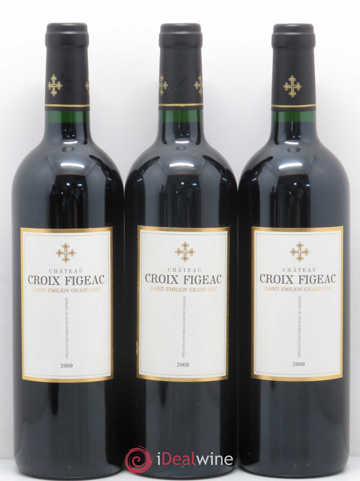 Château La Croix Figeac (Lamarzelle) 2009 - Lot de 5 bouteilles - 1