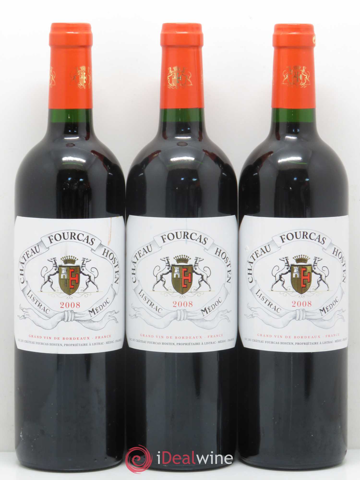 Château Fourcas Hosten Cru Bourgeois 2008 - Lot de 6 bouteilles - 2