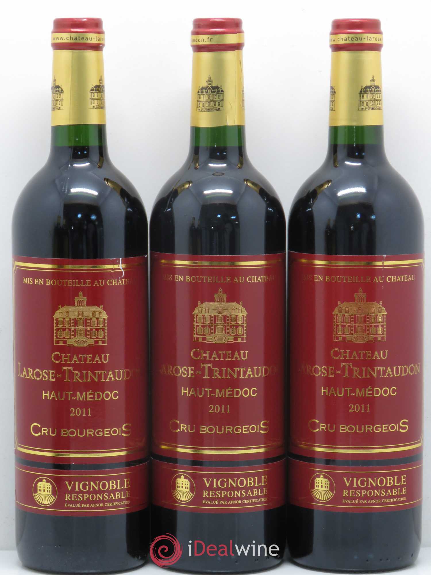 Château Larose Trintaudon Cru Bourgeois 2011 - Lot de 5 bouteilles - 1