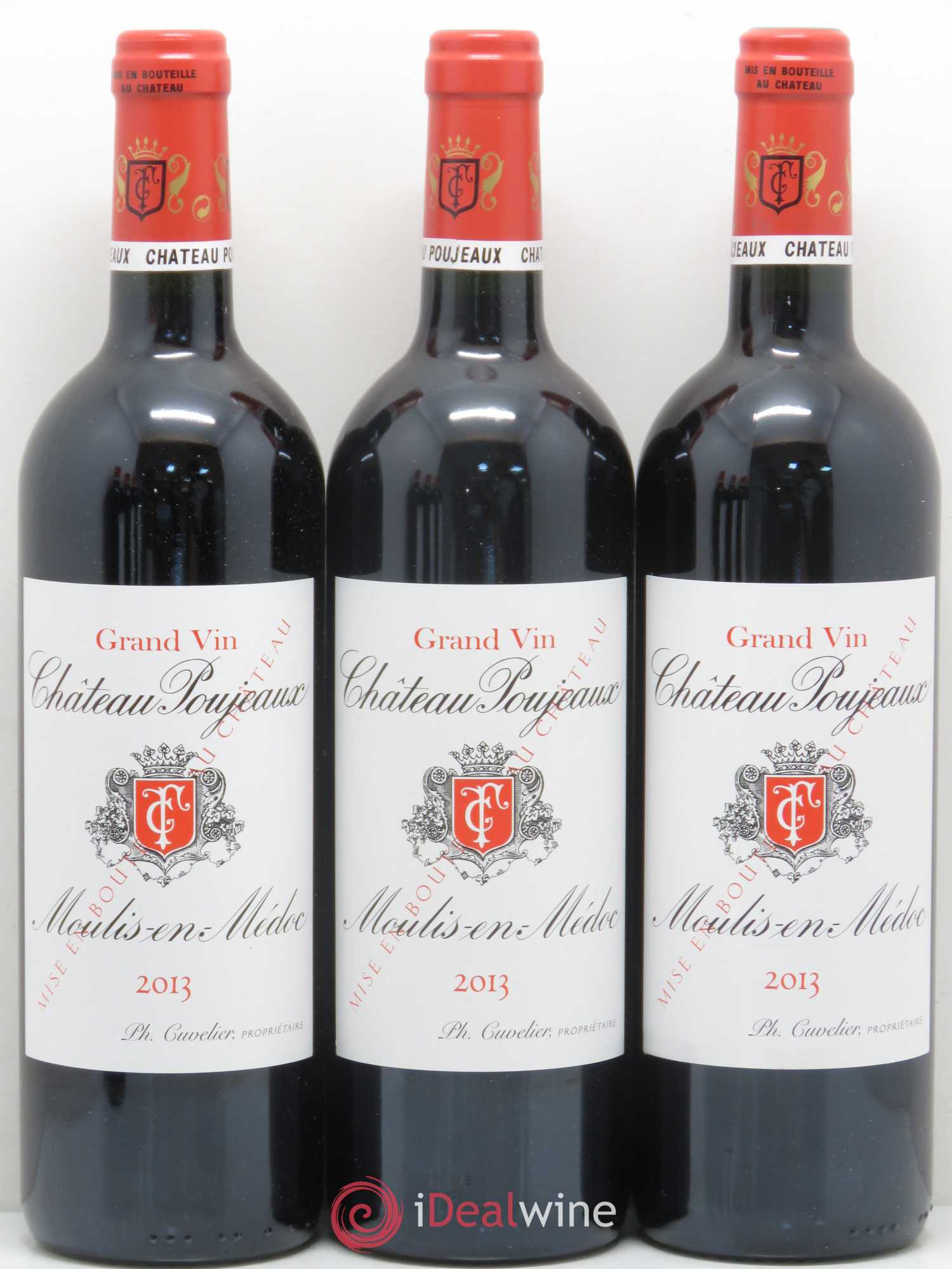Château Poujeaux 2013 - Lot de 6 bouteilles - 1