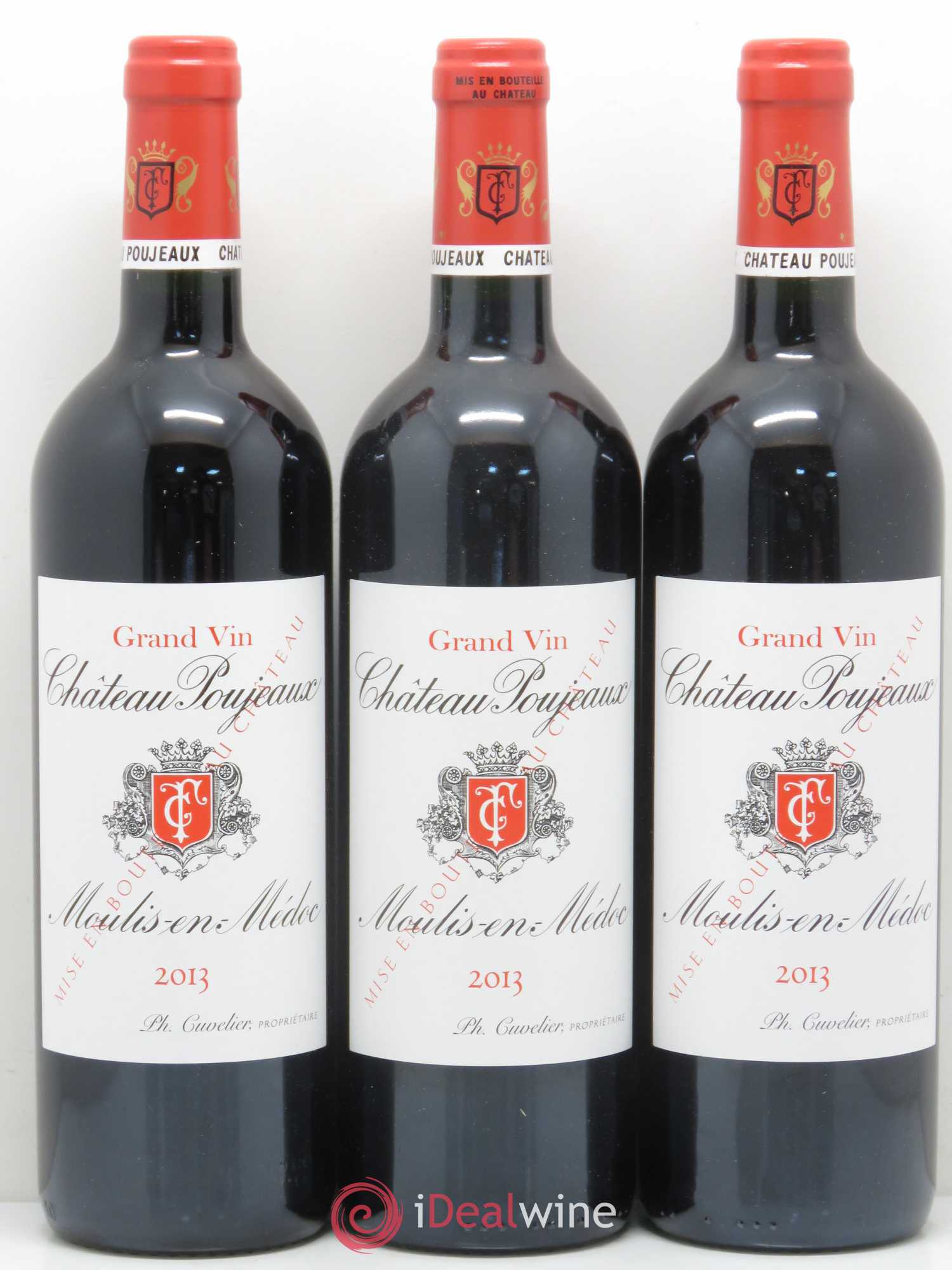 Château Poujeaux 2013 - Lot de 6 bouteilles - 2