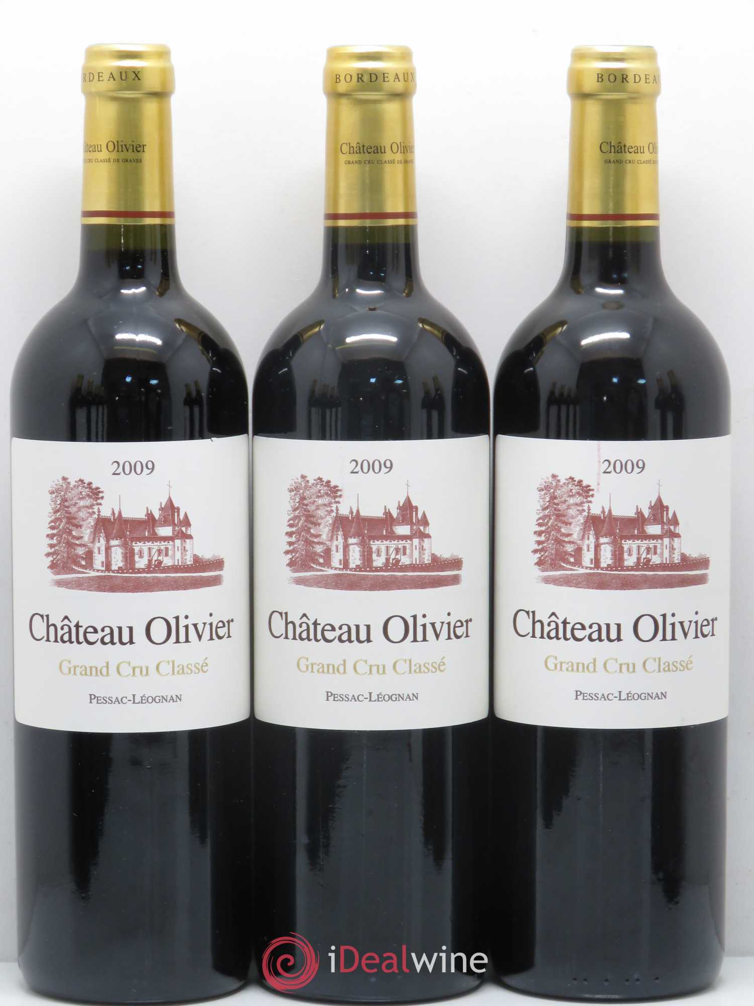 Château Olivier Cru Classé de Graves 2009 - Lot de 12 bouteilles - 2