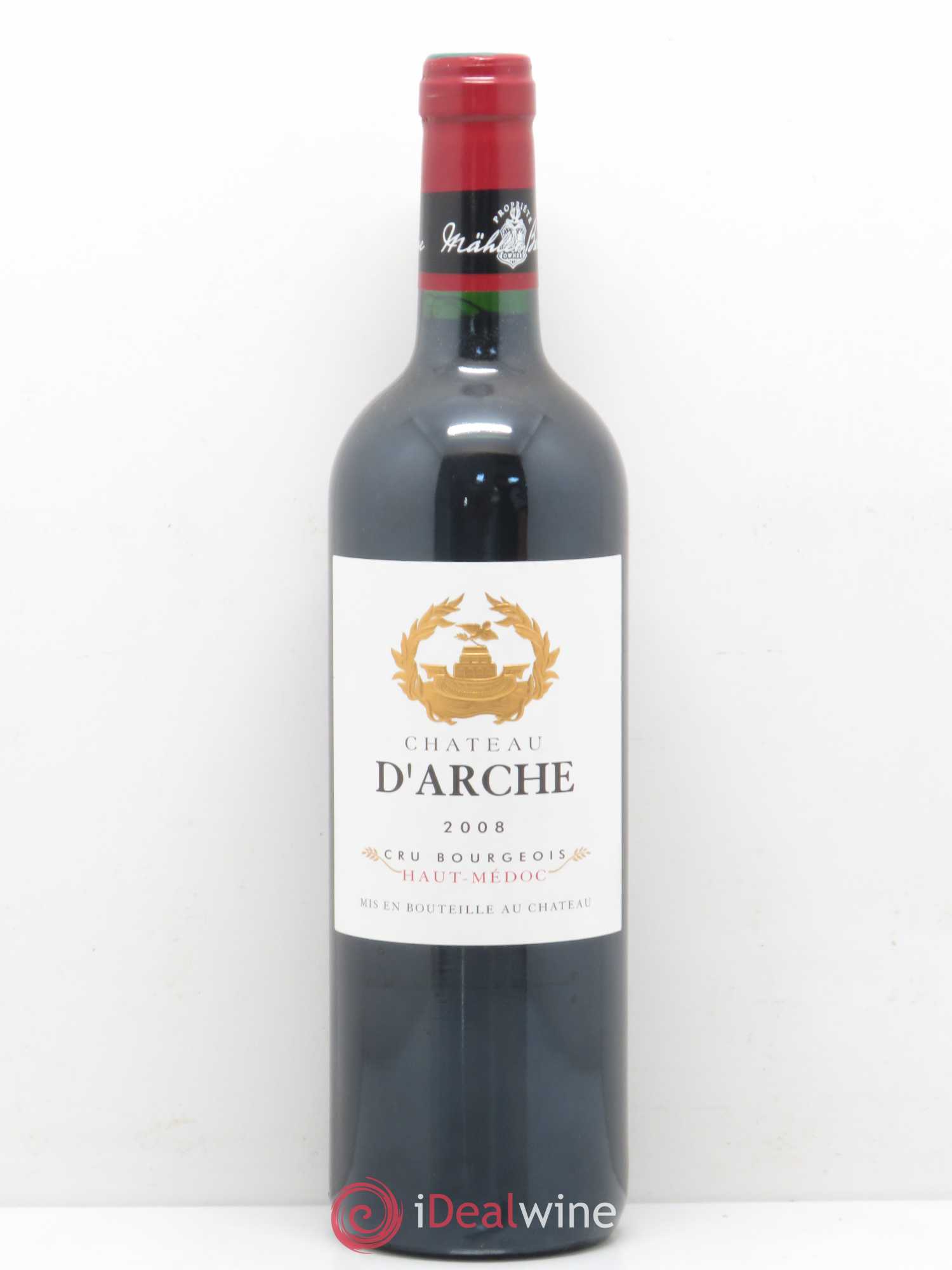 Château d'Arche Cru Bourgeois 2008 - Lot de 1 bouteille - 0