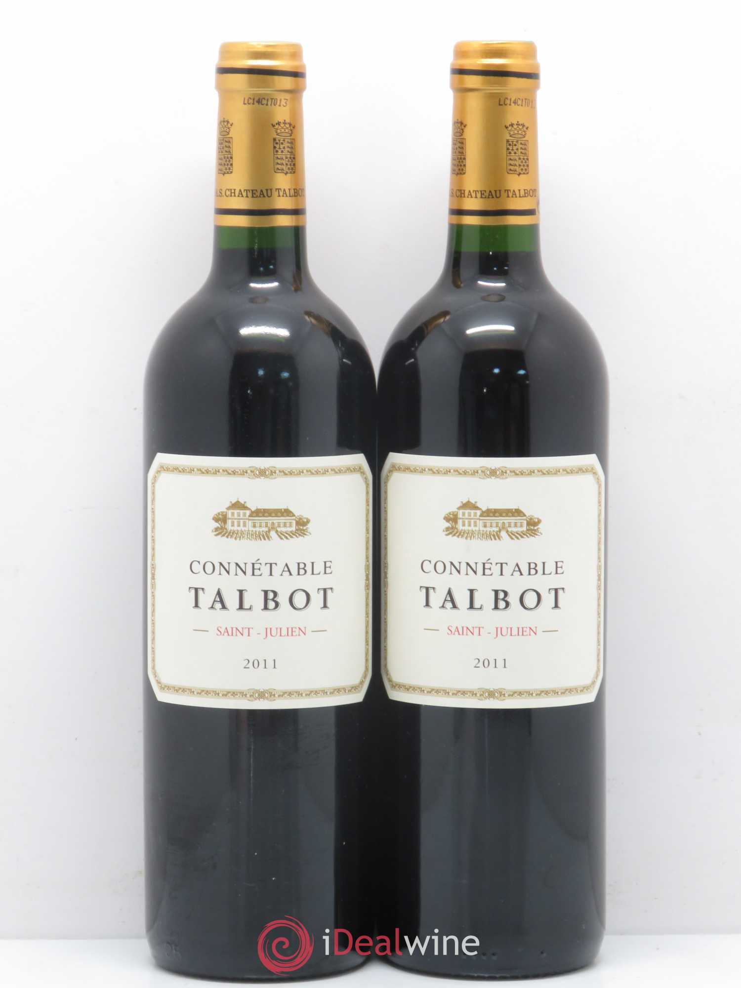 Connétable de Talbot Second Vin 2011 - Lot de 2 bouteilles - 0