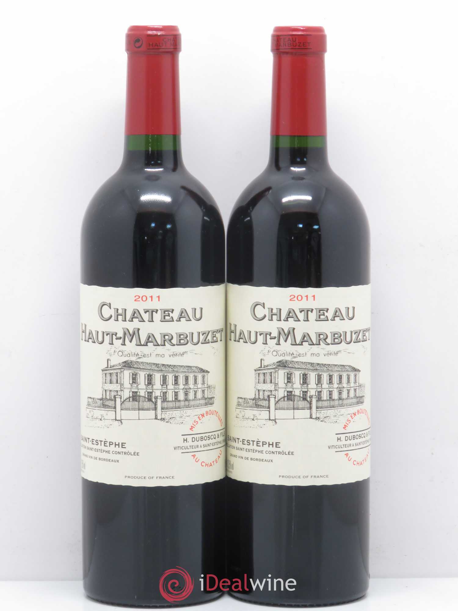 Château Haut Marbuzet 2011 - Lot de 2 bouteilles - 0