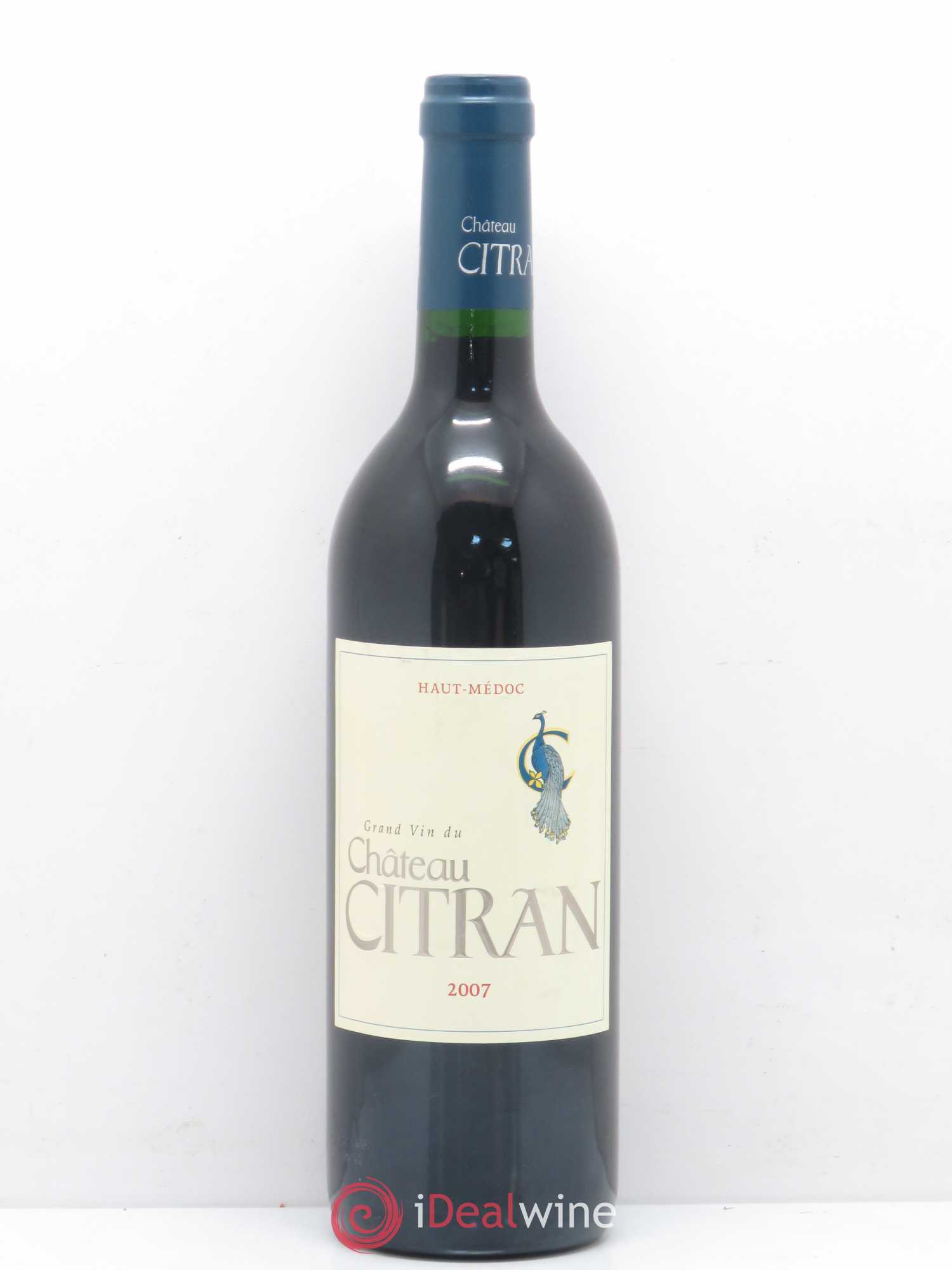 Château Citran Cru Bourgeois 2007 - Lot de 1 bouteille - 0