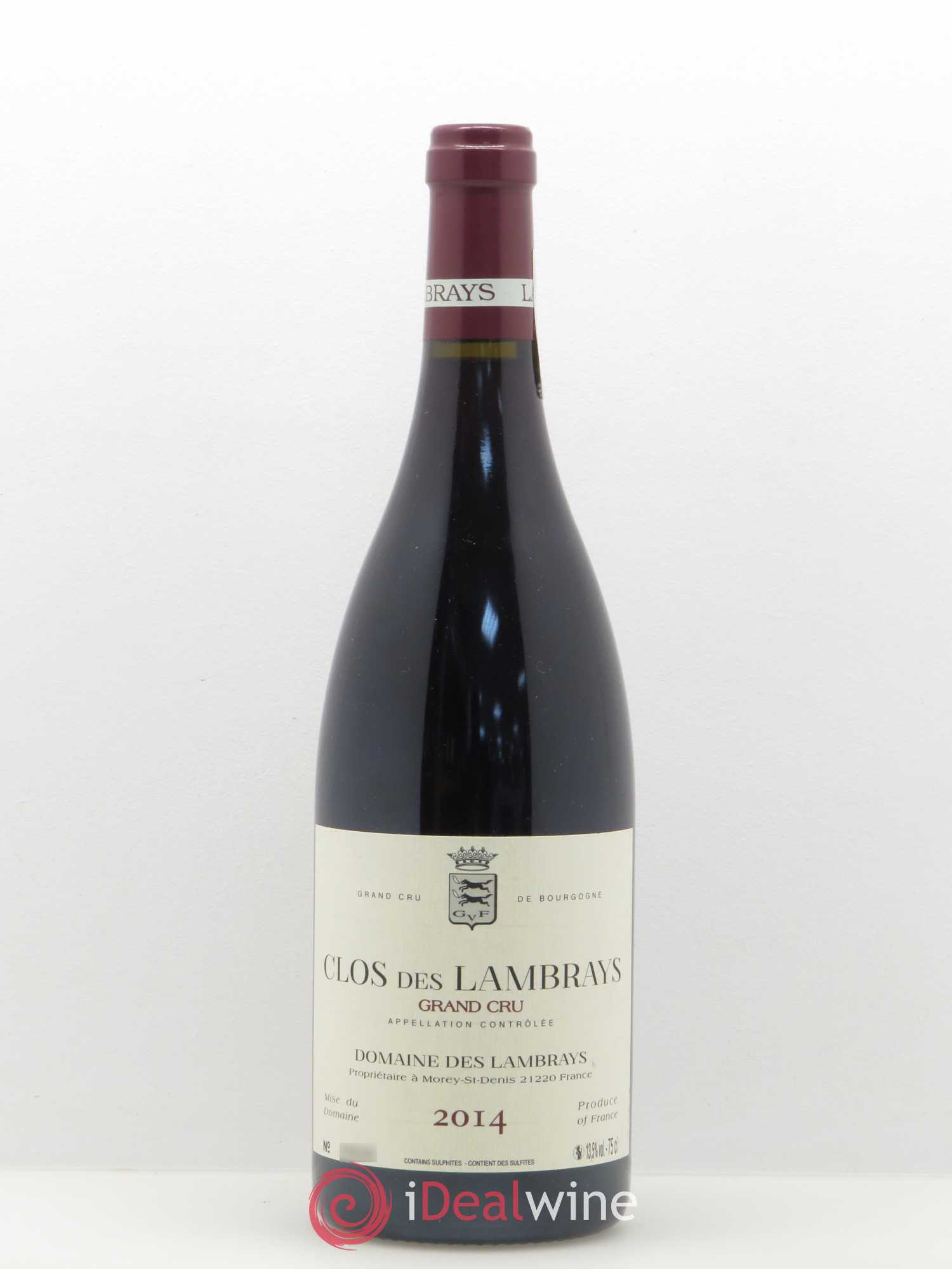 Clos des Lambrays Grand Cru Domaine des Lambrays 2014 - Lot de 1 bouteille - 0
