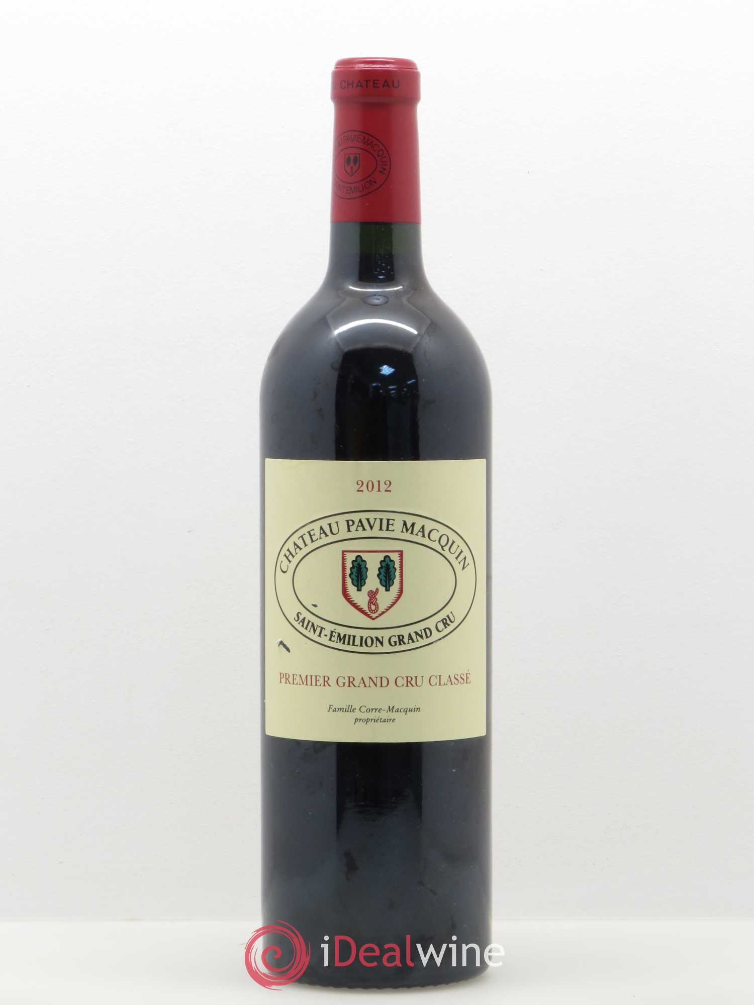Château Pavie Macquin 1er Grand Cru Classé B 2012 - Lot de 1 bouteille - 0