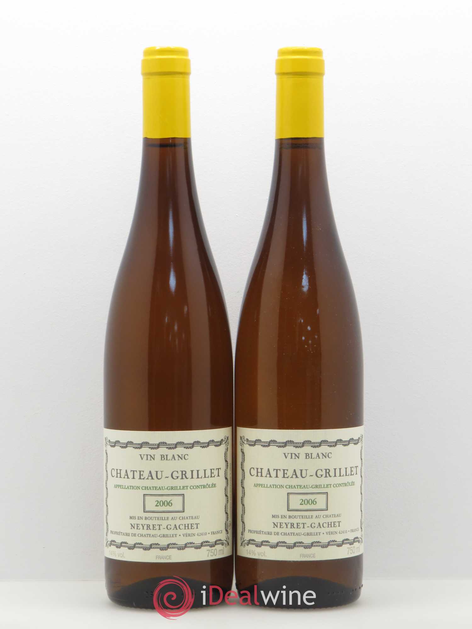 Château Grillet Château-Grillet 2006 - Lot de 2 bouteilles - 0