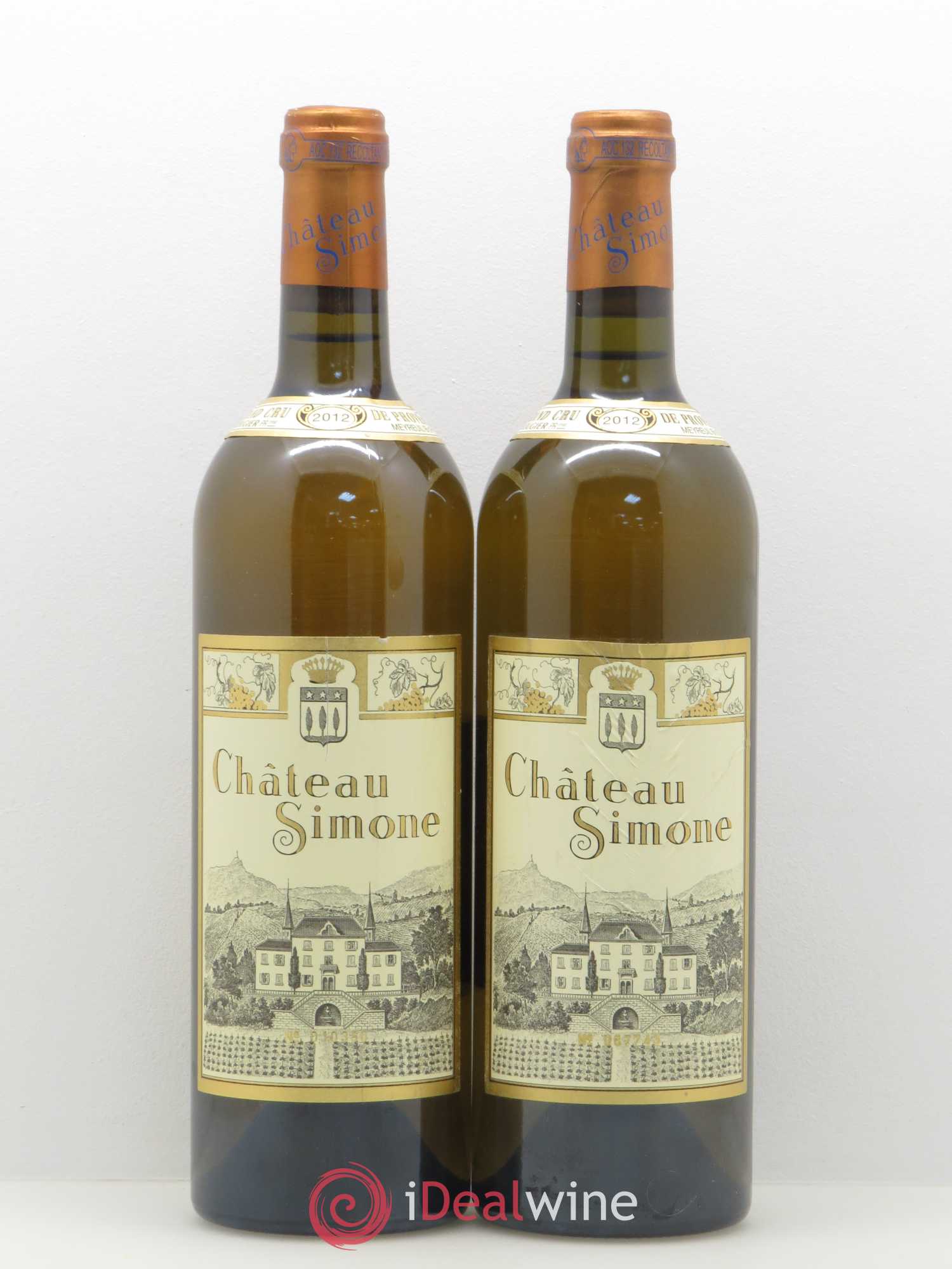 Palette Château Simone Famille Rougier 2012 - Posten von 2 Flaschen - 0