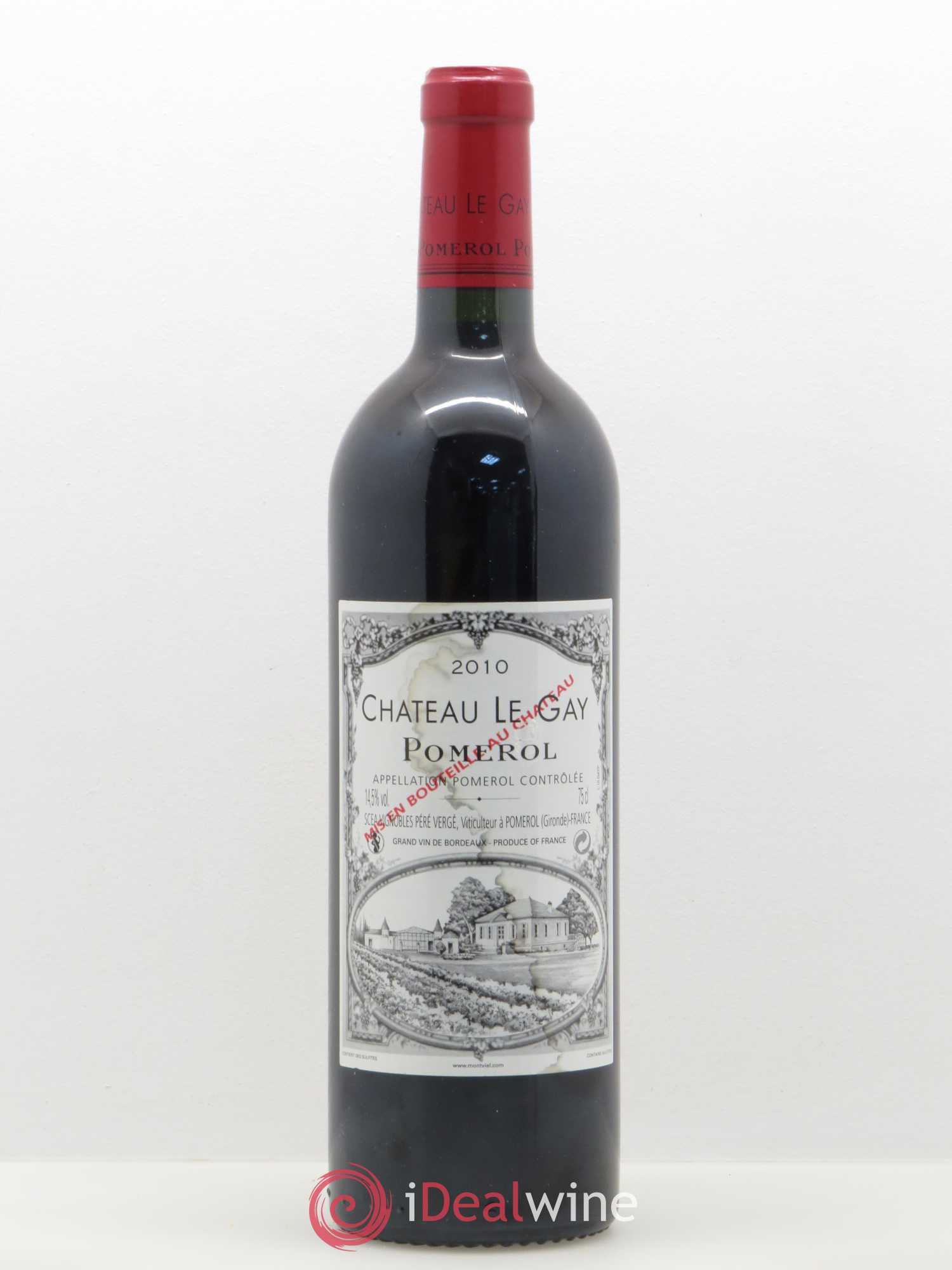 Château Le Gay 2010 - Lot de 1 bouteille - 0