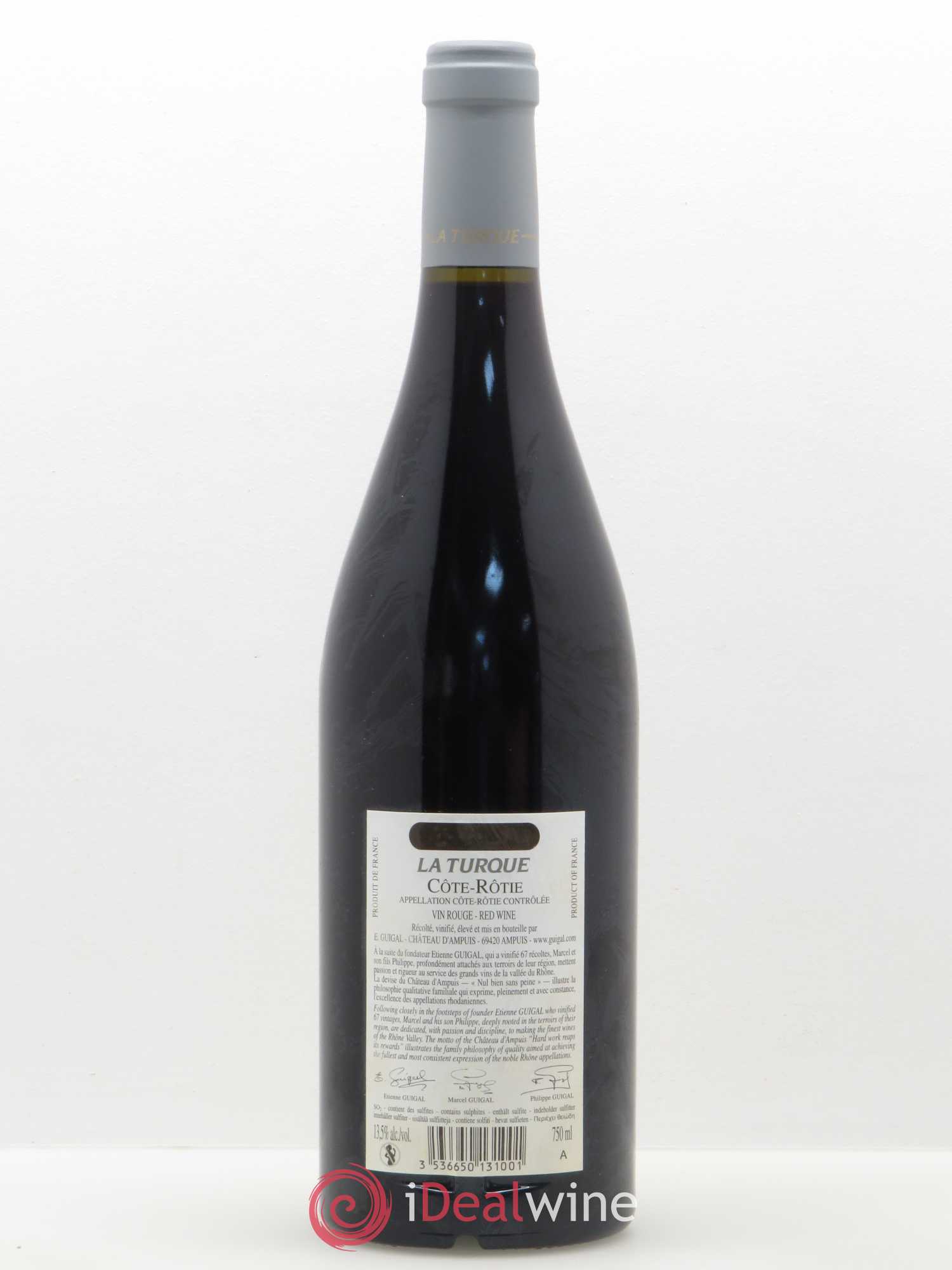 Côte-Rôtie La Turque Guigal 2012 - Lot de 1 bouteille - 1