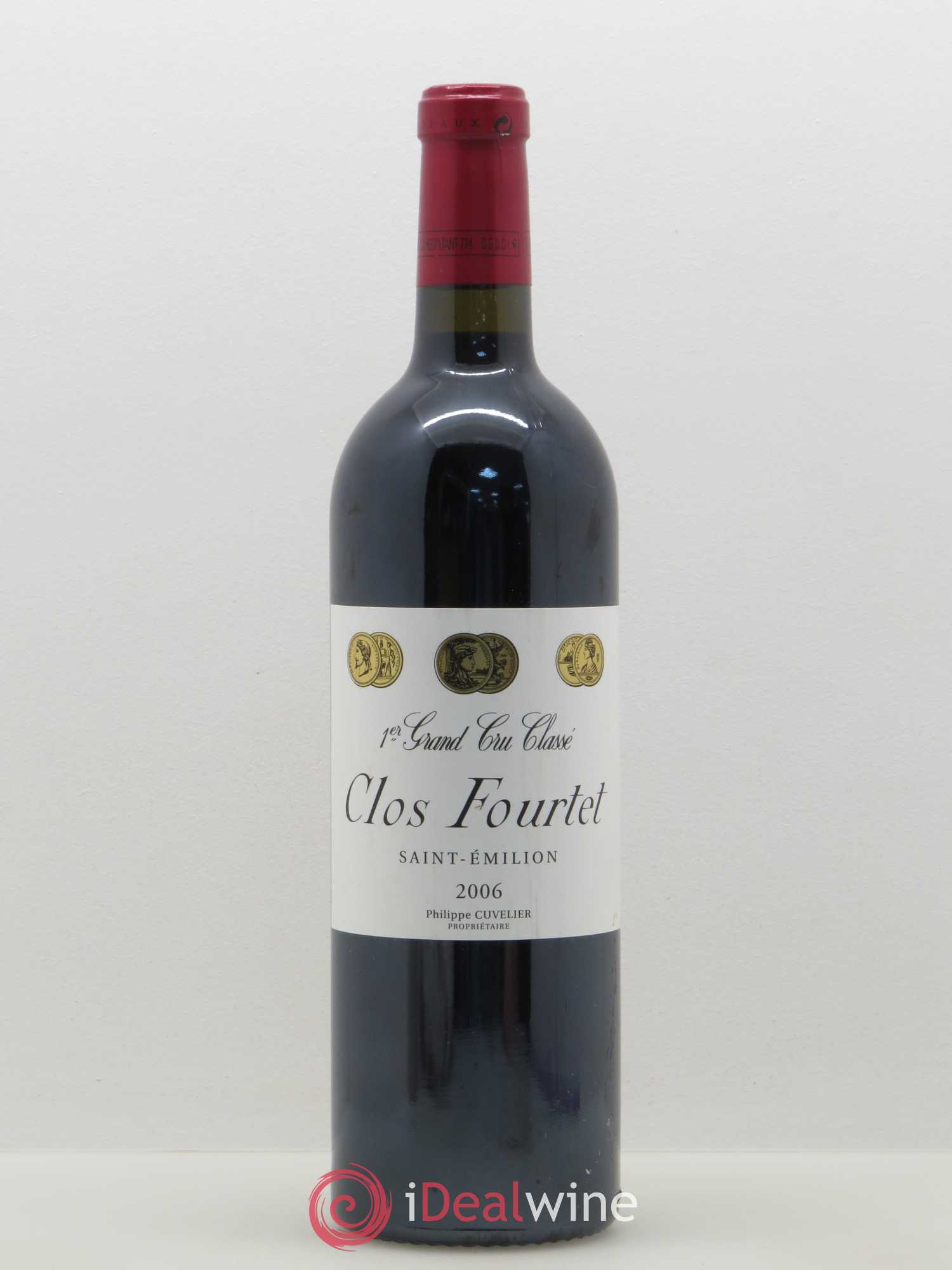 Clos Fourtet 1er Grand Cru Classé B 2006 - Lot de 1 bouteille - 0